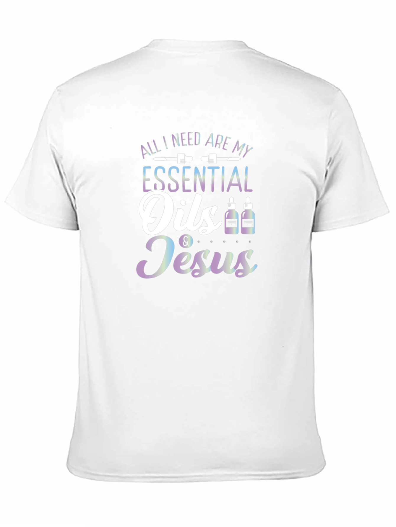 Essential Oils & Jesus Graphic T-Shirt