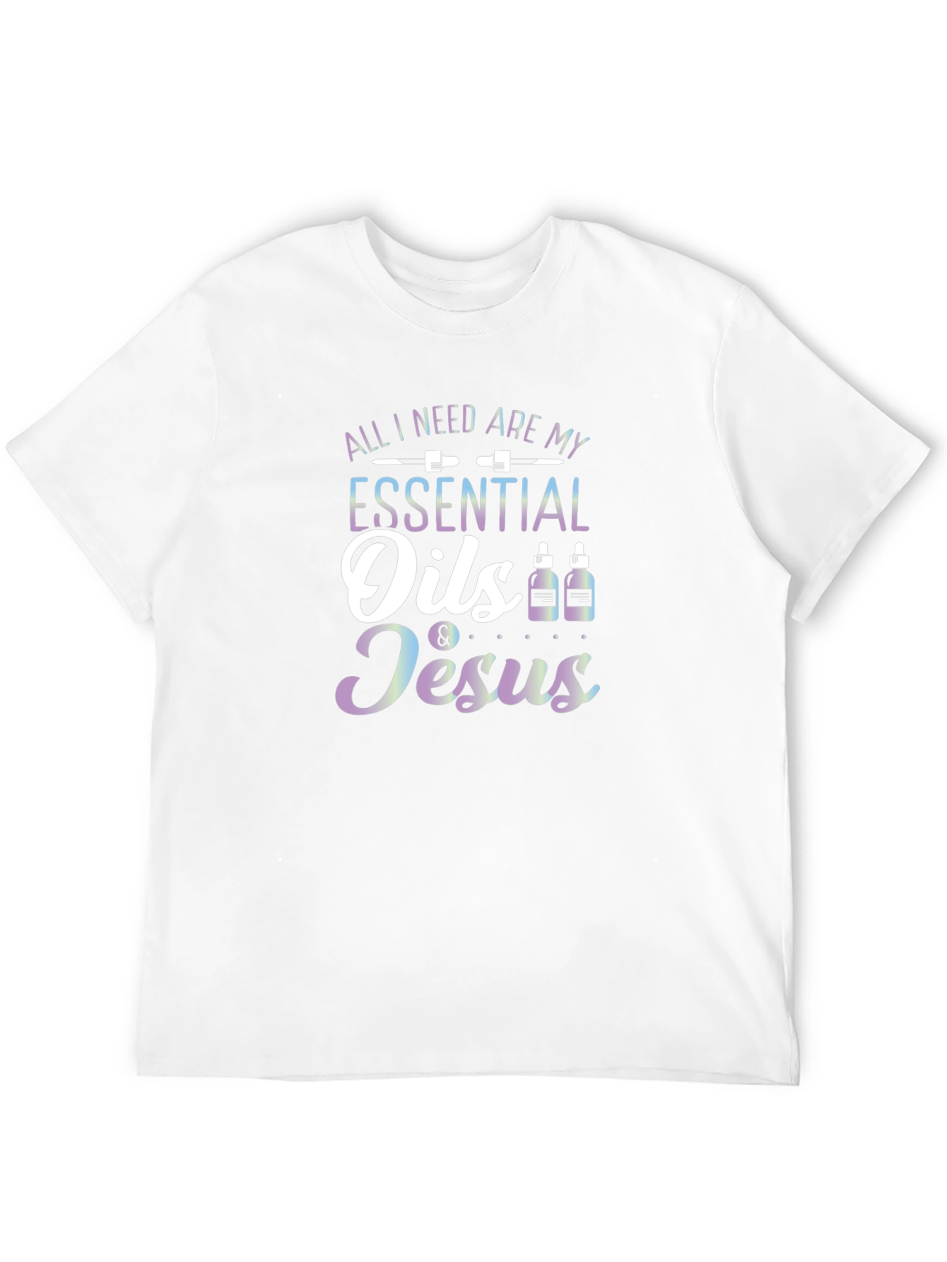 Essential Oils & Jesus Graphic T-Shirt
