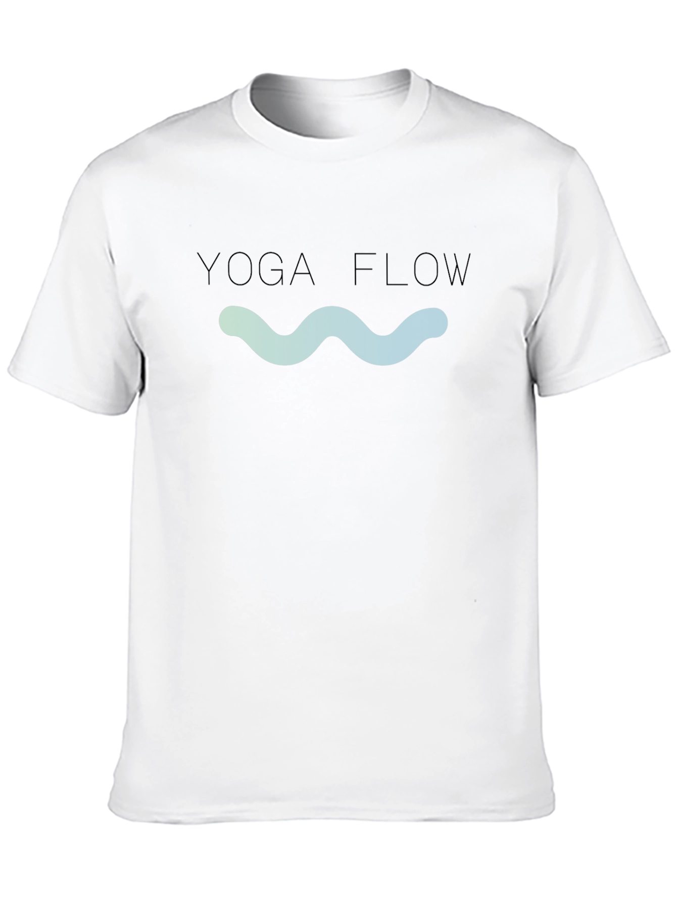 Yoga Flow Graphic T-Shirt - Black