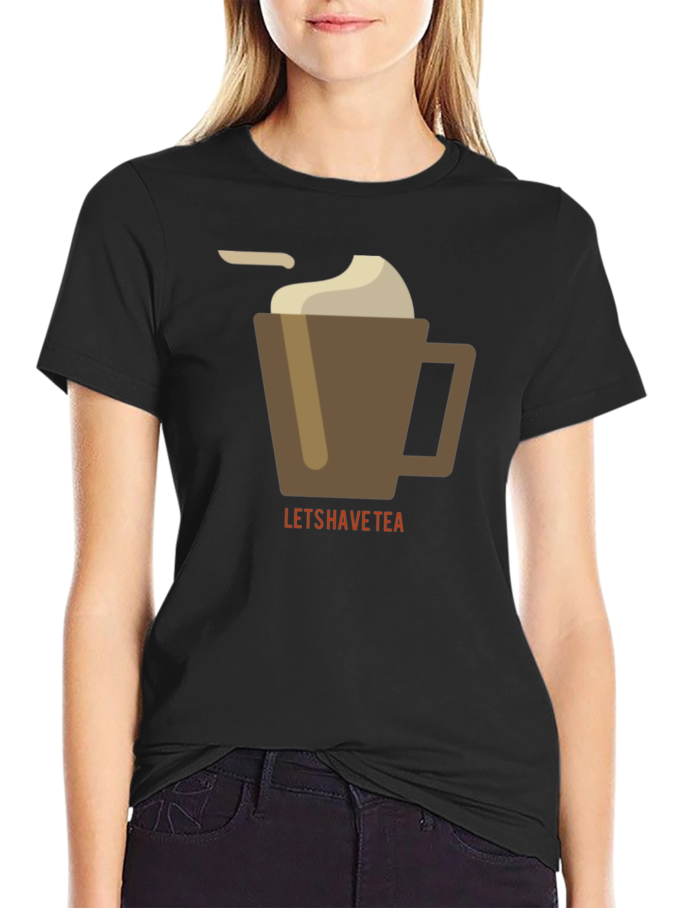 Lets Have Tea Graphic T-Shirt - Casual Wear