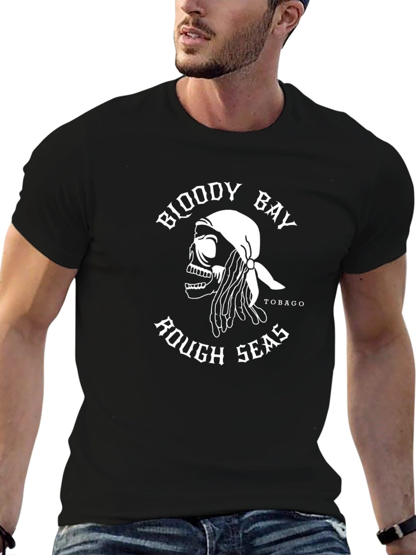 Bloody Bay Rough Seas Graphic T-Shirt
