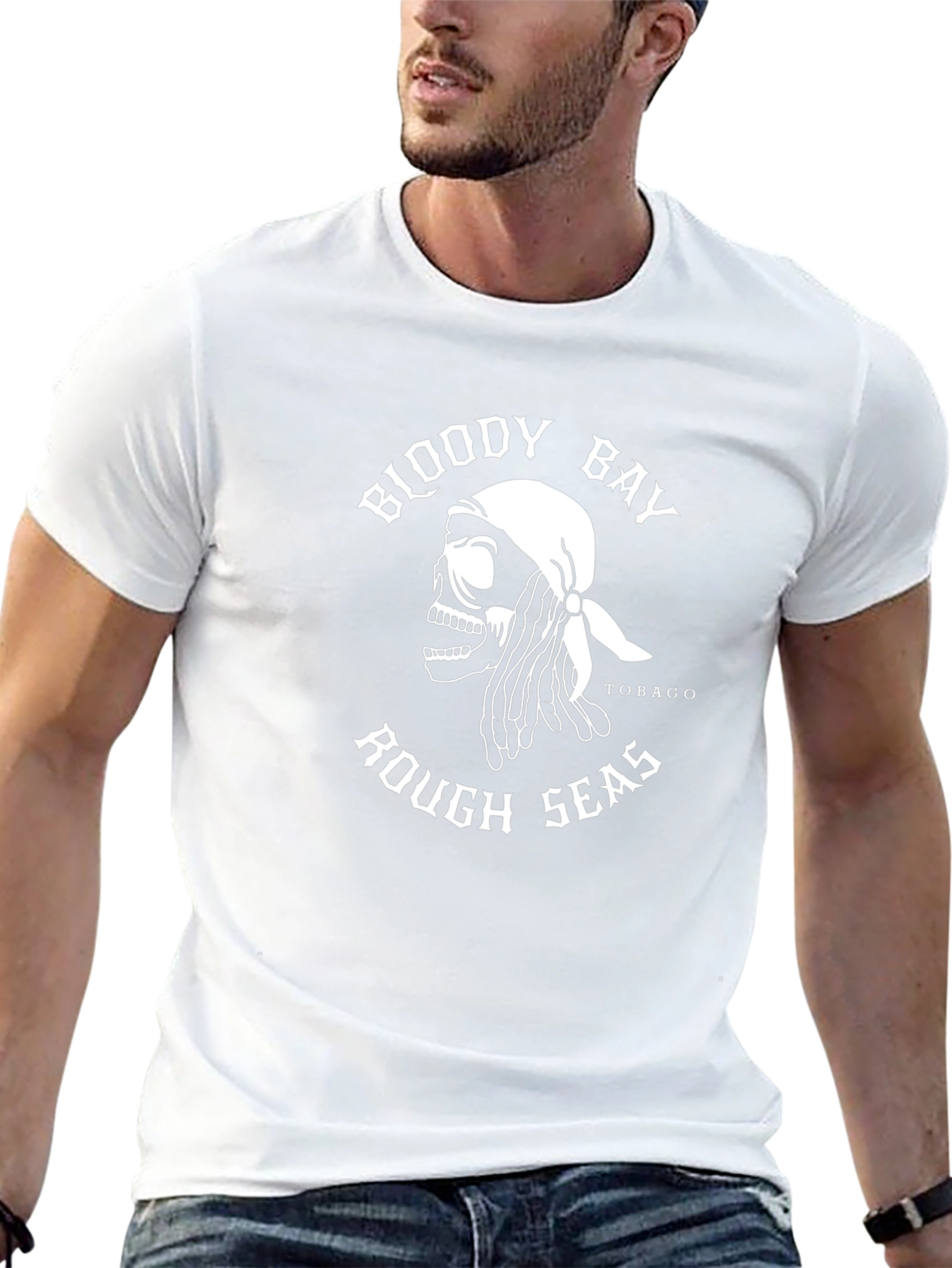 Bloody Bay Rough Seas Graphic T-Shirt