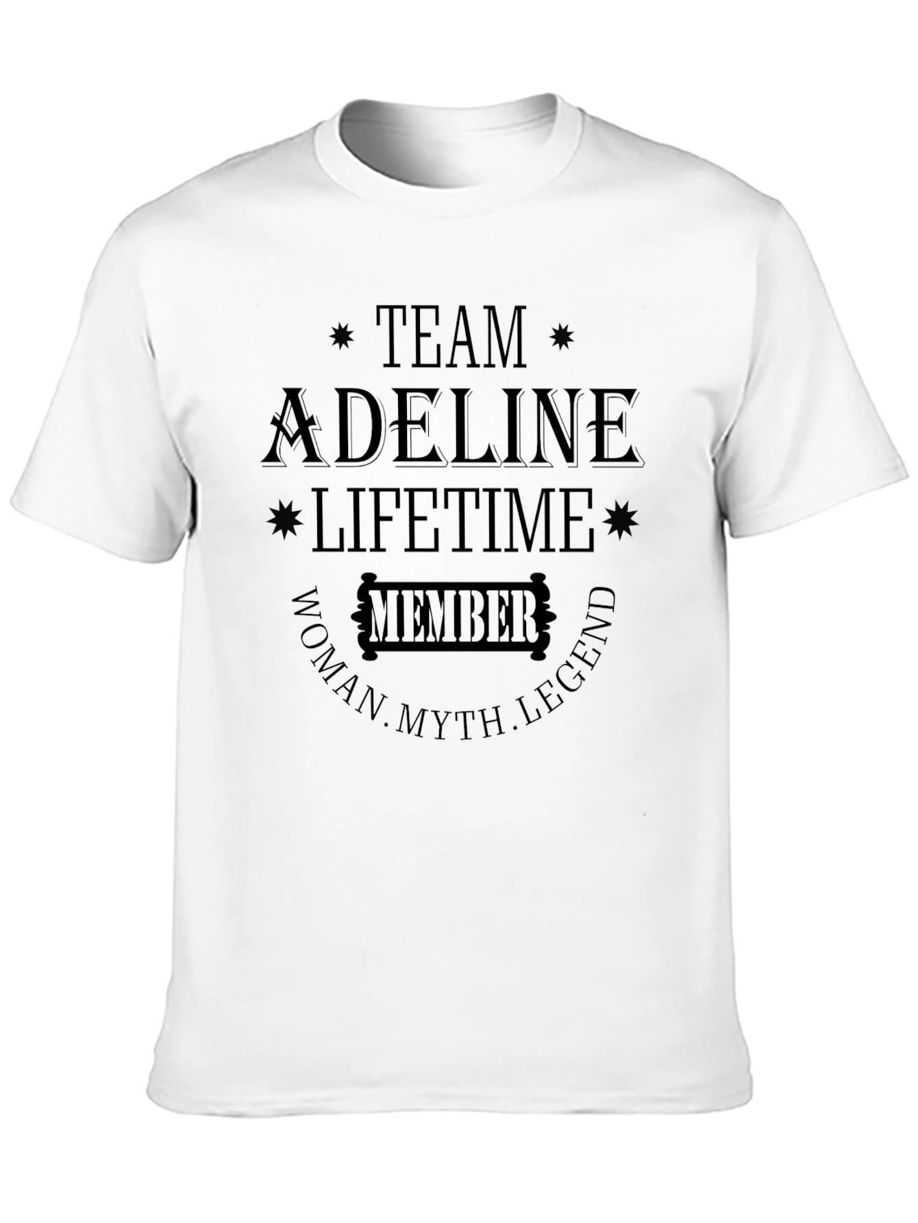Team Adeline Lifetime Member Graphic T-Shirt