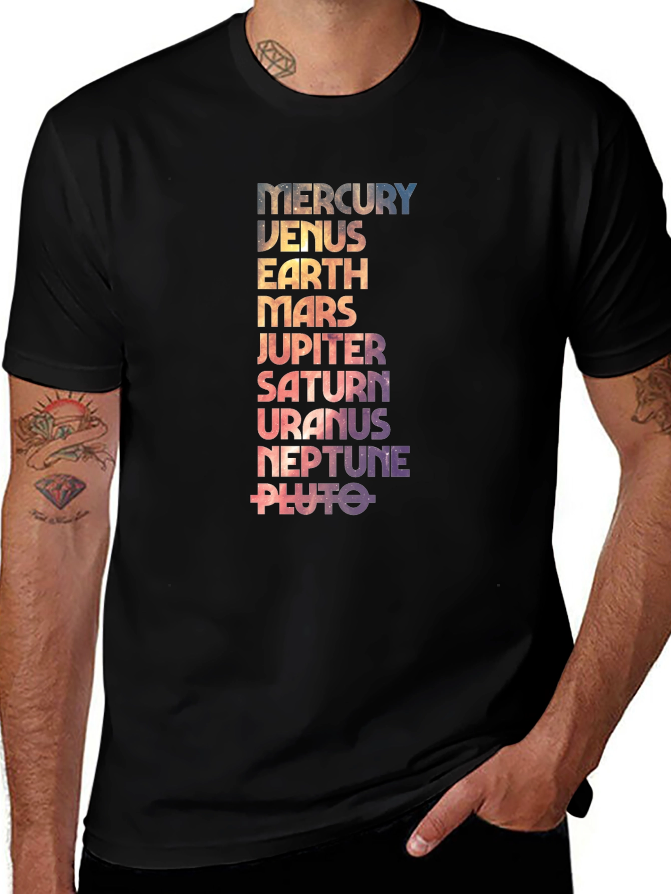 Planets T-Shirt - Solar System Graphic Tee