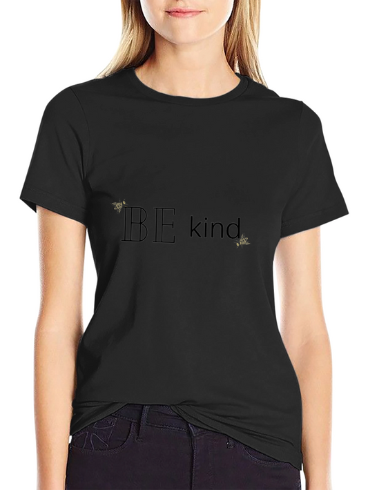 Be Kind Bee Graphic Tee - Black