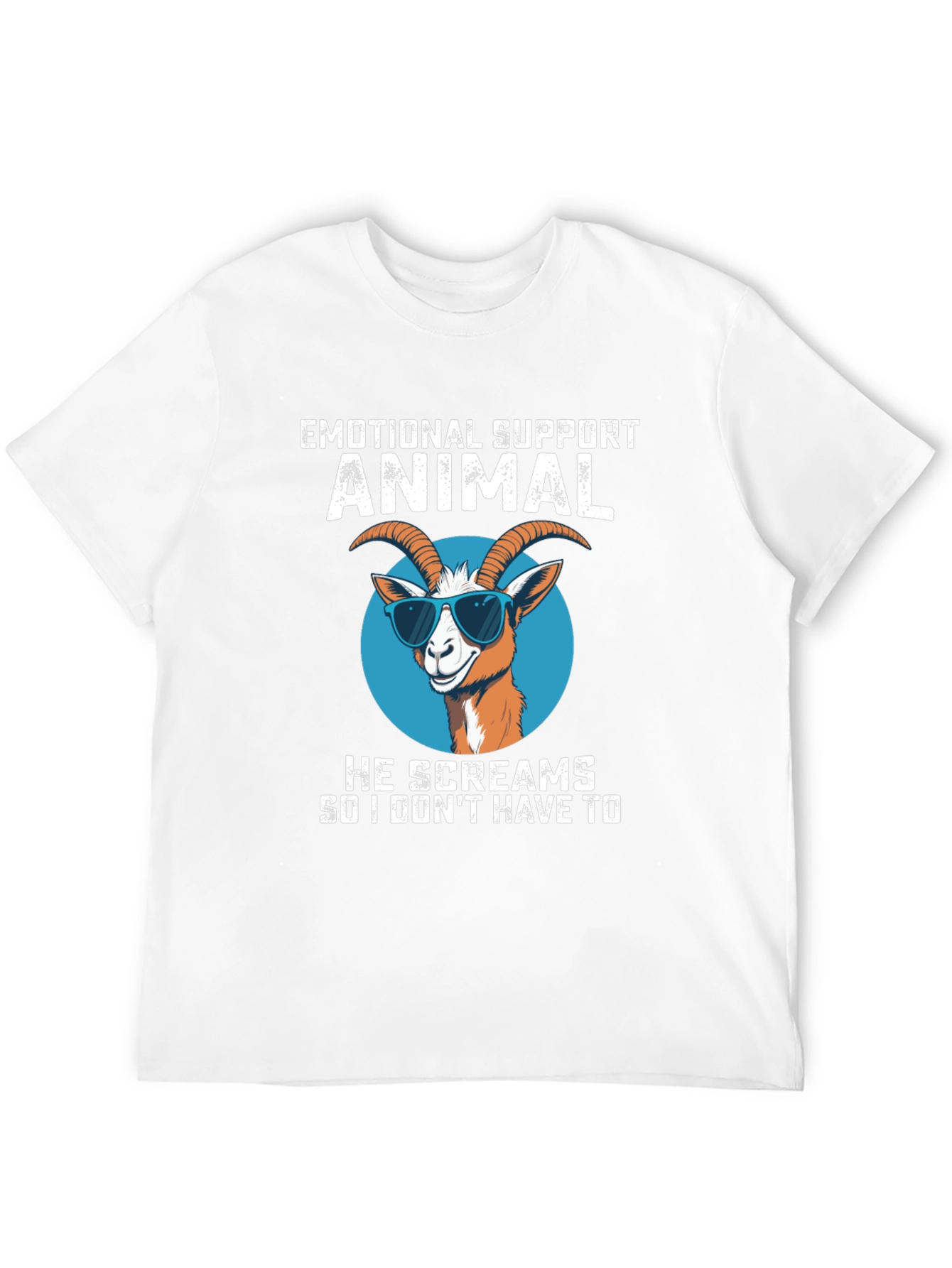 Emotional Support Animal Goat T-Shirt