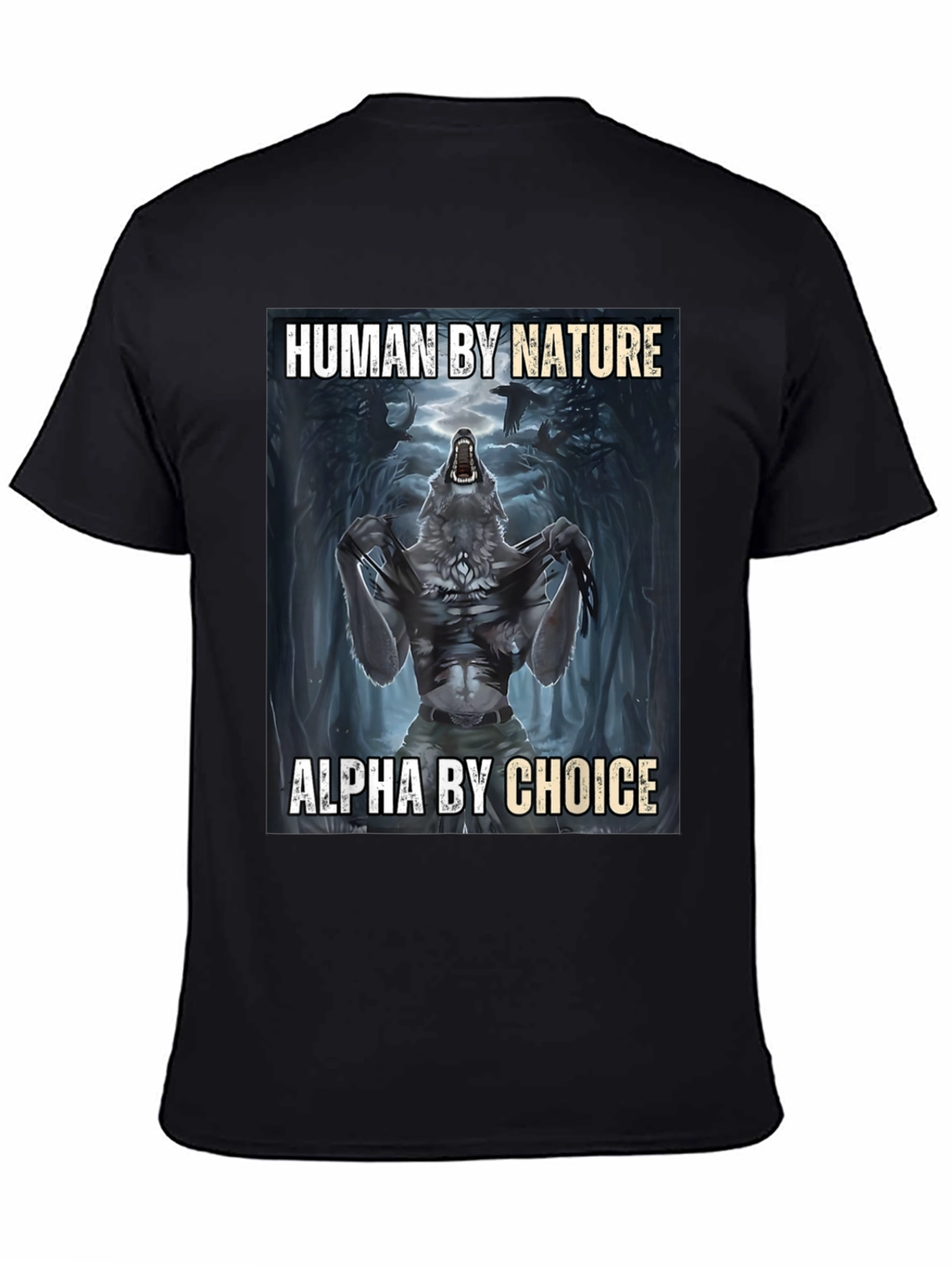 Human by Nature Alpha by Choice T-Shirt