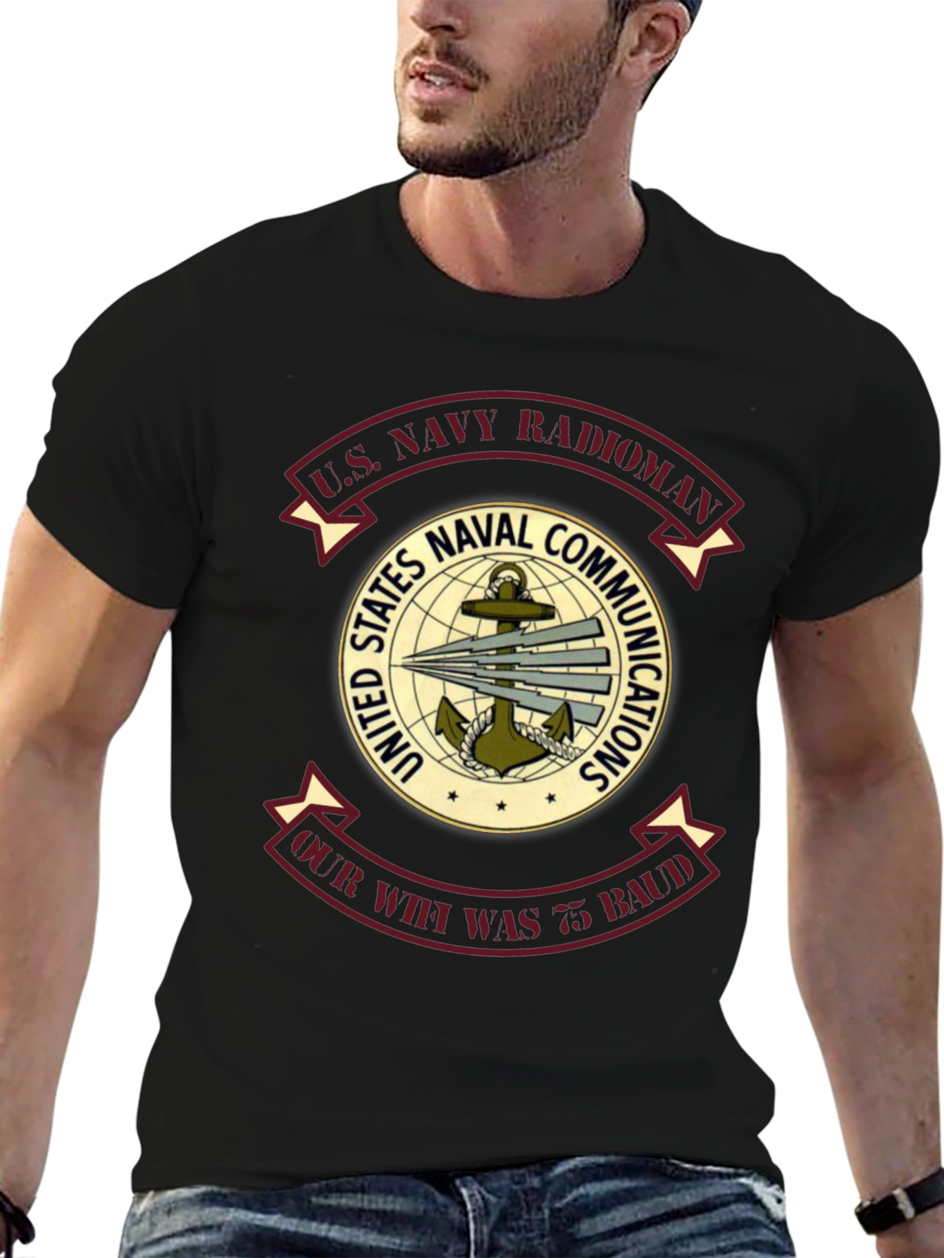 U.S. Navy Radioman T-Shirt - Naval Communications