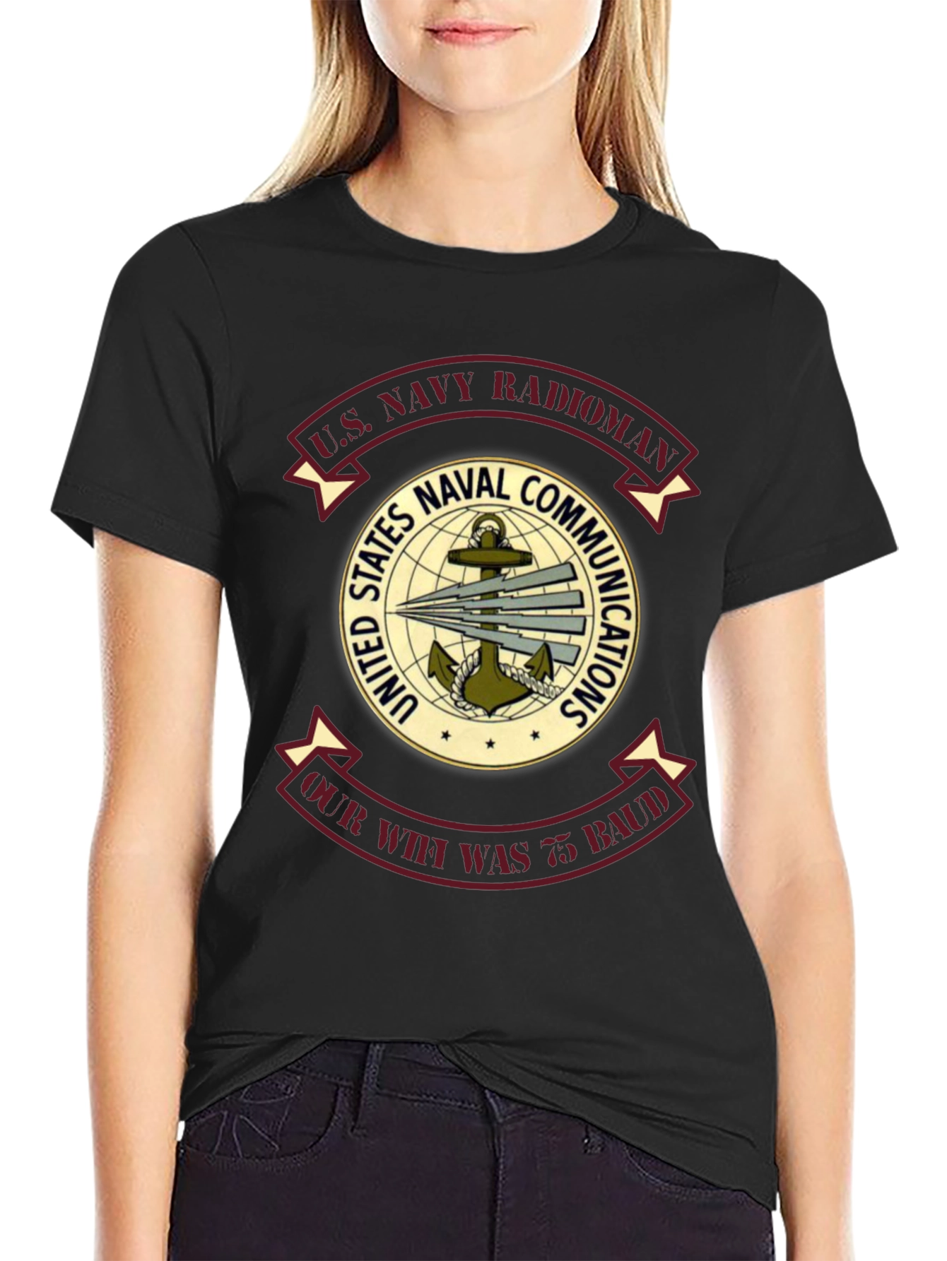 U.S. Navy Radioman T-Shirt - Naval Communications