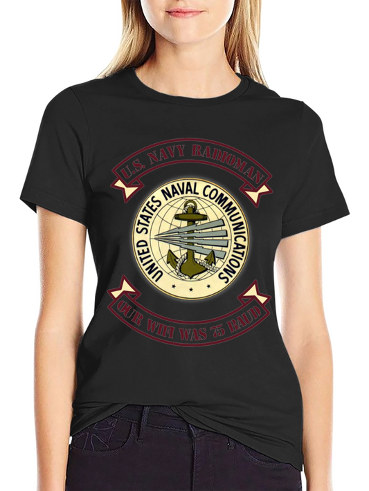U.S. Navy Radioman T-Shirt - Naval Communications