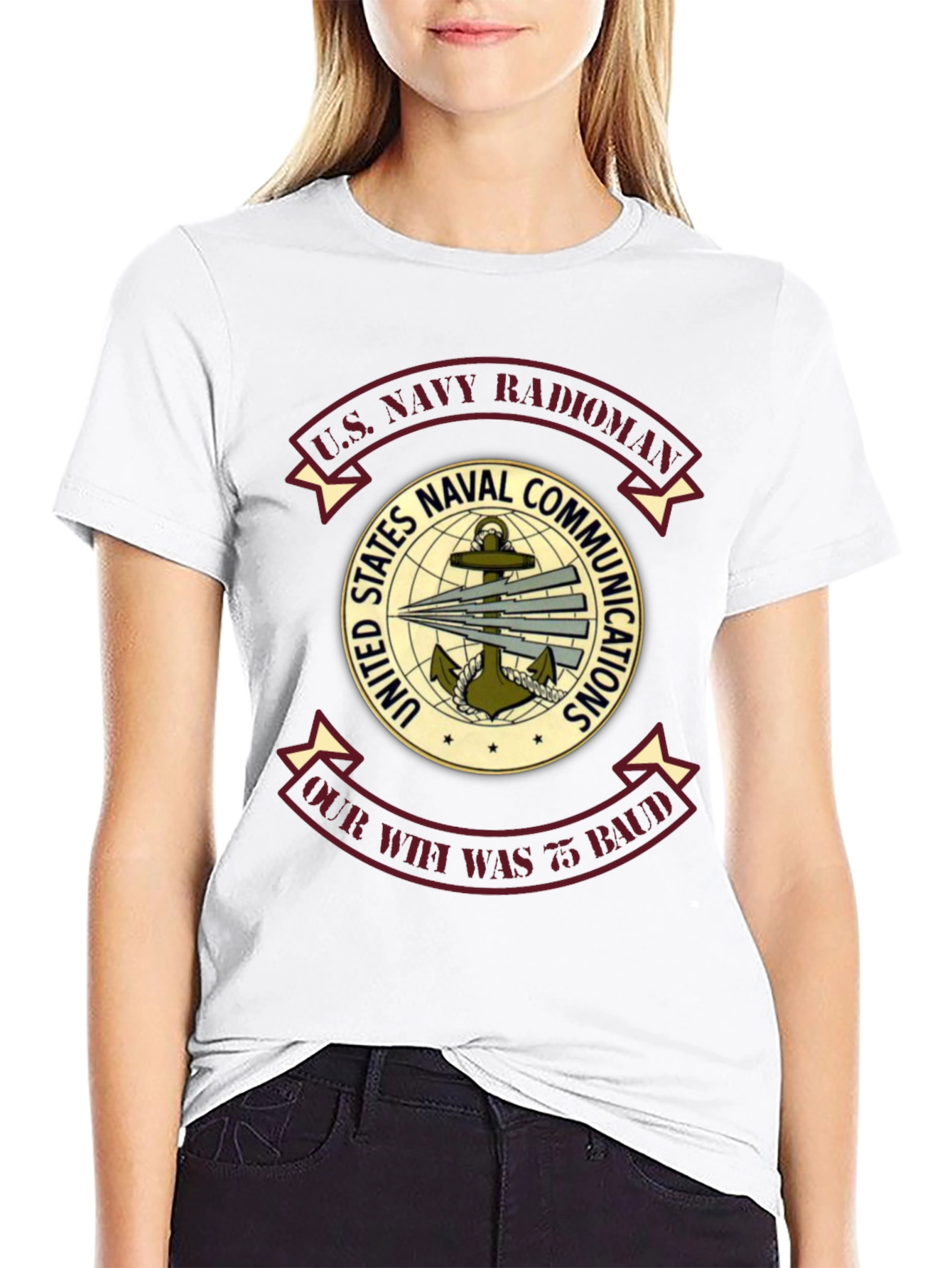 U.S. Navy Radioman T-Shirt - Naval Communications