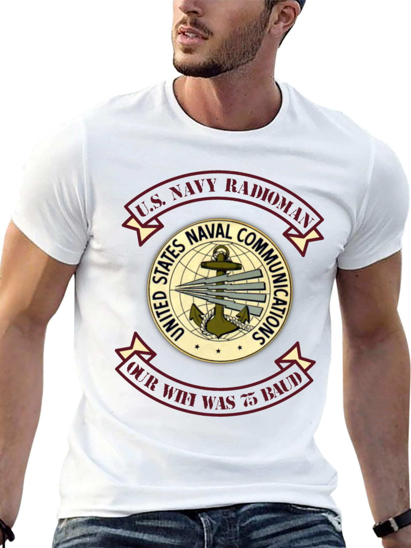 U.S. Navy Radioman T-Shirt - Naval Communications