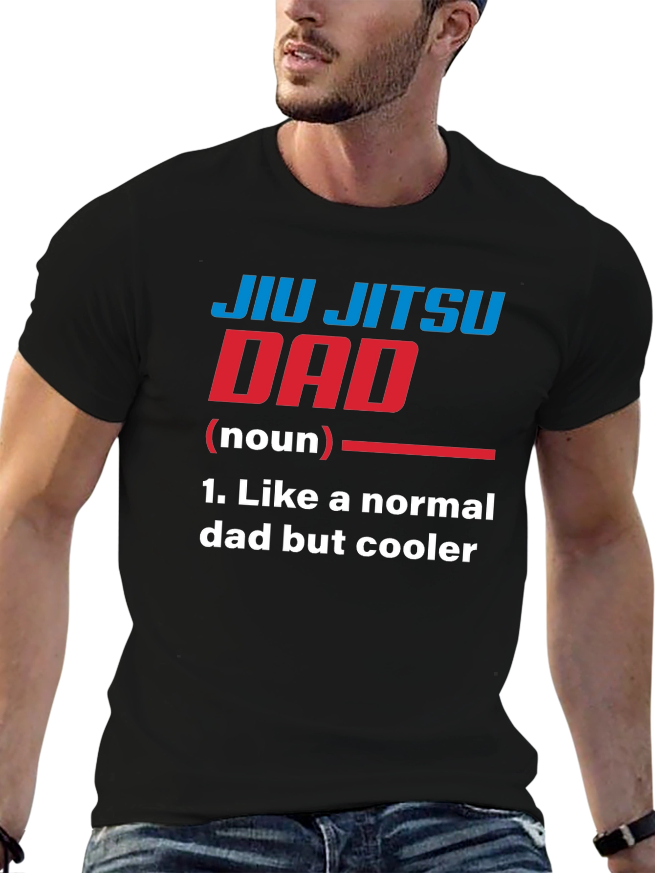 Jiu Jitsu Dad T-Shirt - Cool Fathers Day Gift