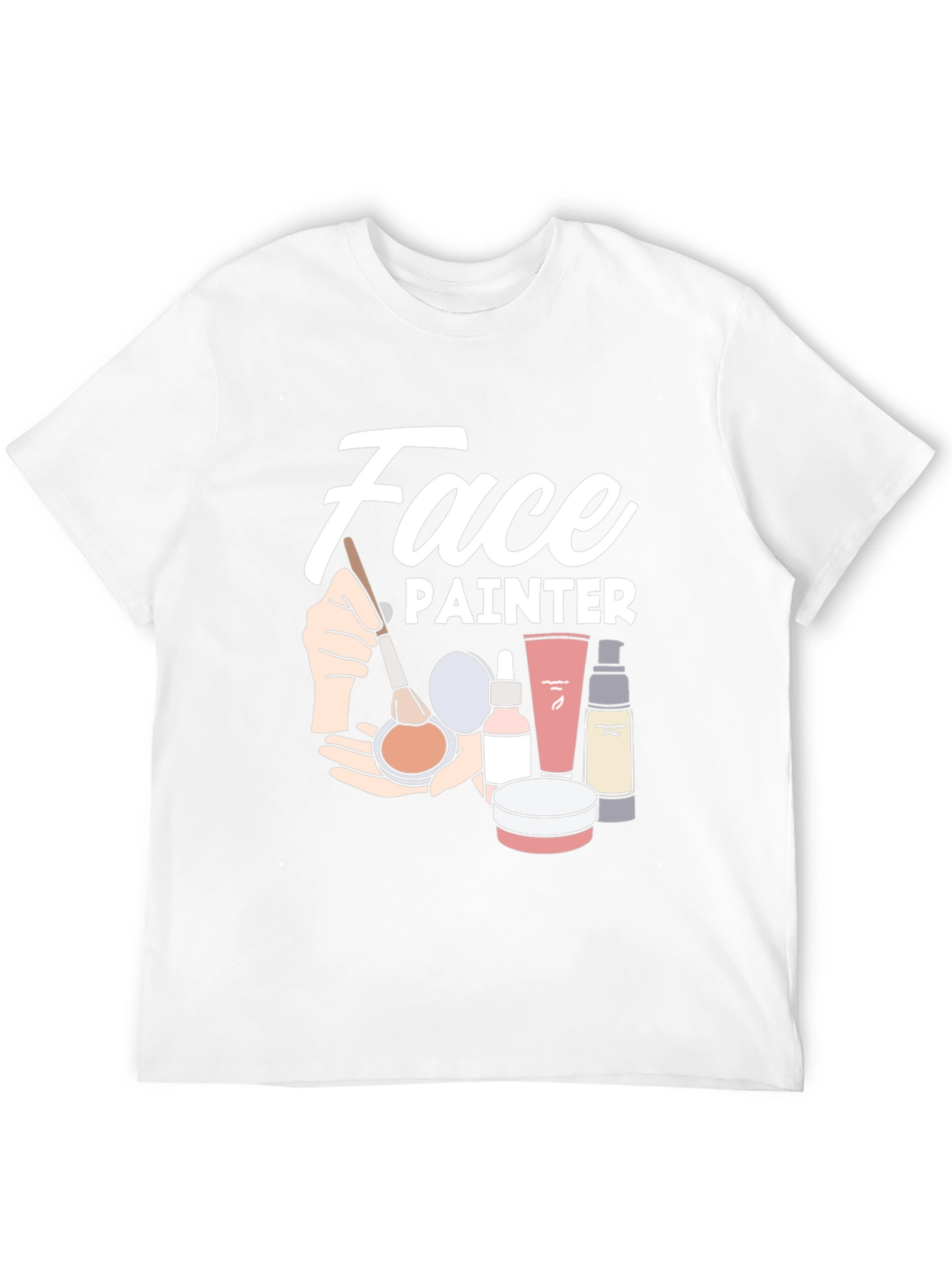 Face Painter Graphic Tee - Black Unisex T-Shirt