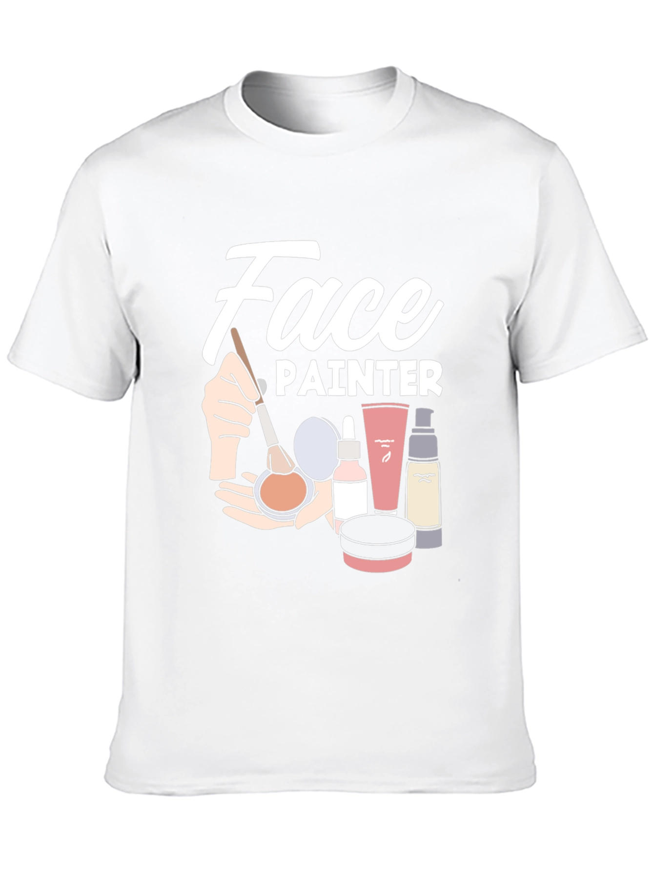 Face Painter Graphic Tee - Black Unisex T-Shirt