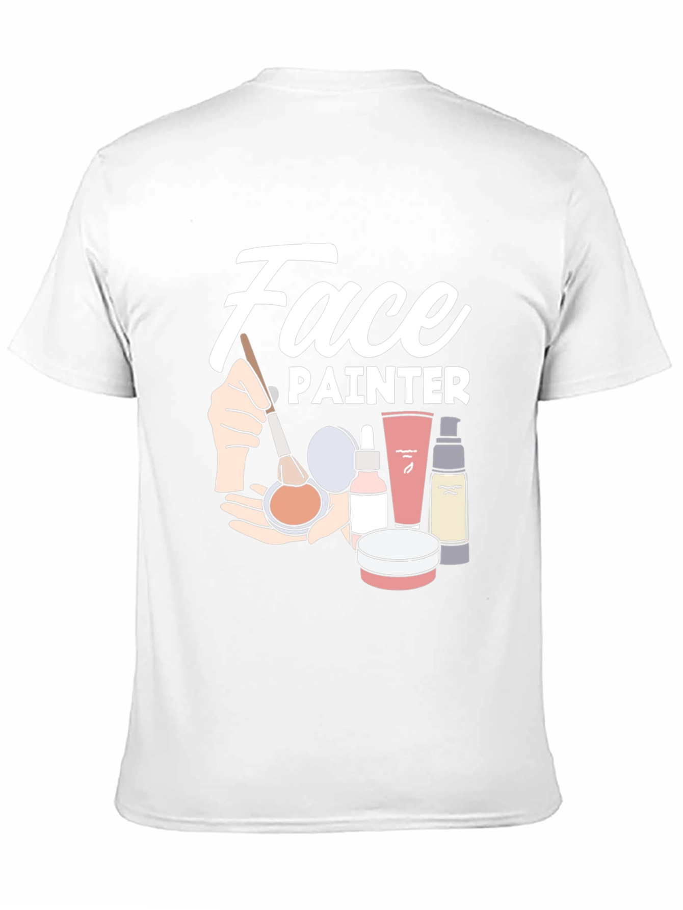 Face Painter Graphic Tee - Black Unisex T-Shirt