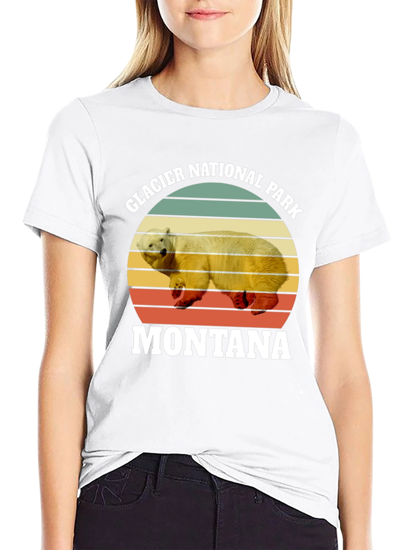 Glacier National Park Montana T-Shirt