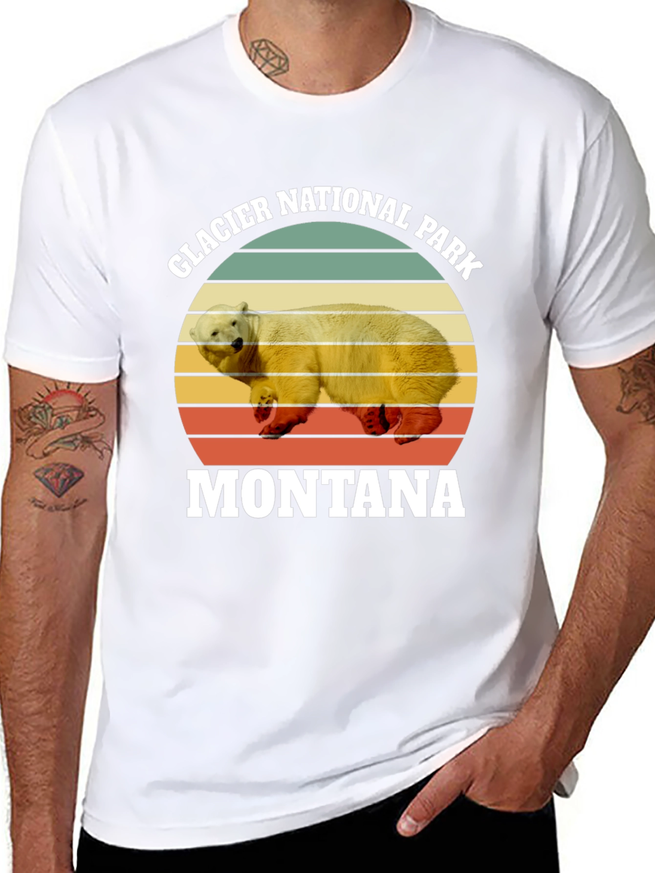 Glacier National Park Montana T-Shirt