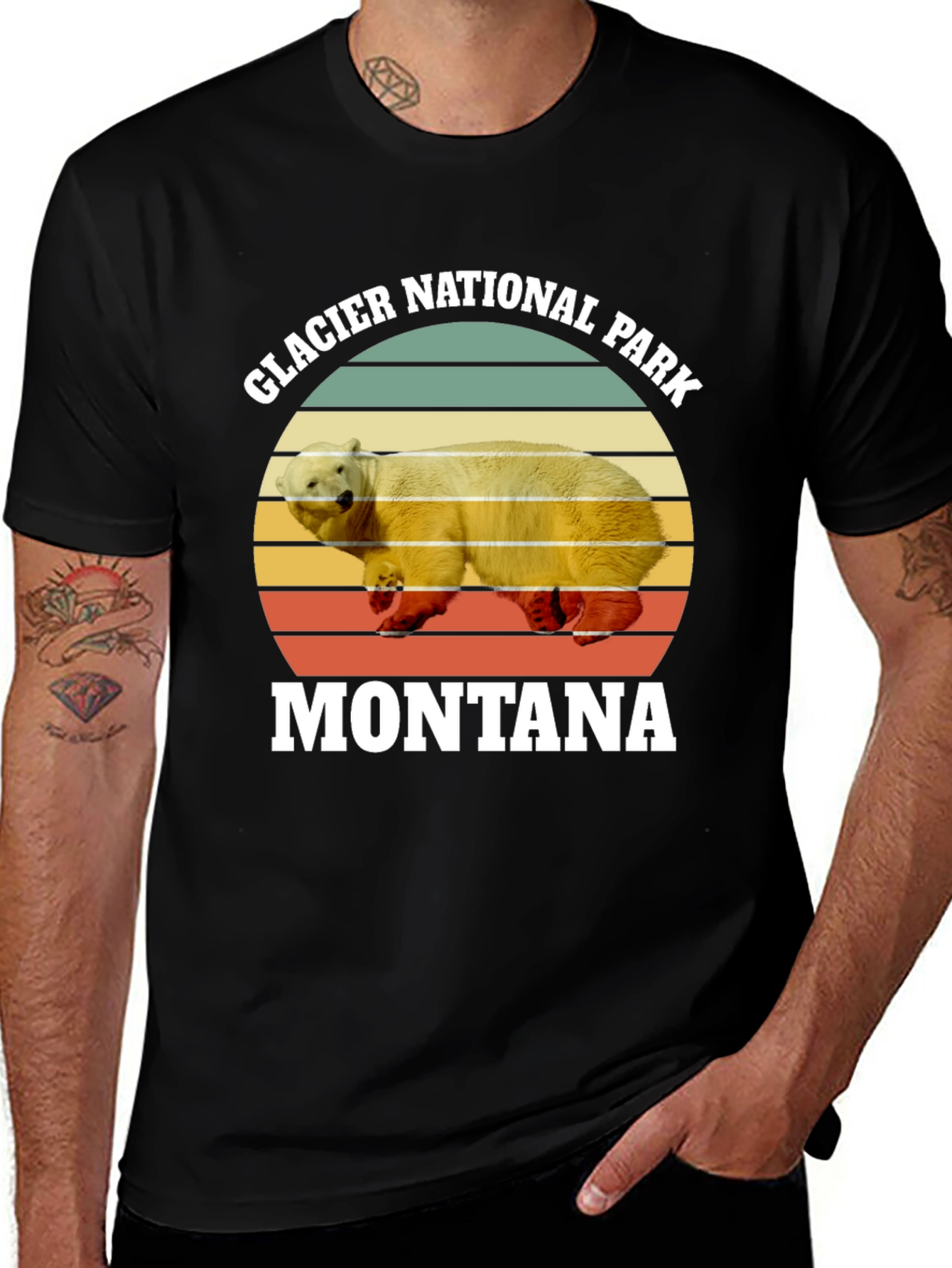 Glacier National Park Montana T-Shirt