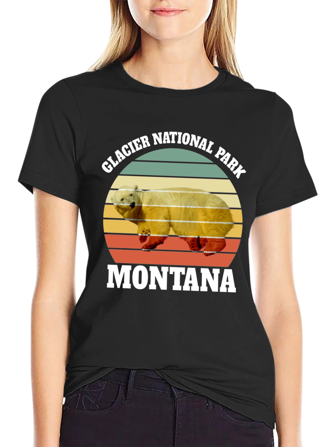 Glacier National Park Montana T-Shirt