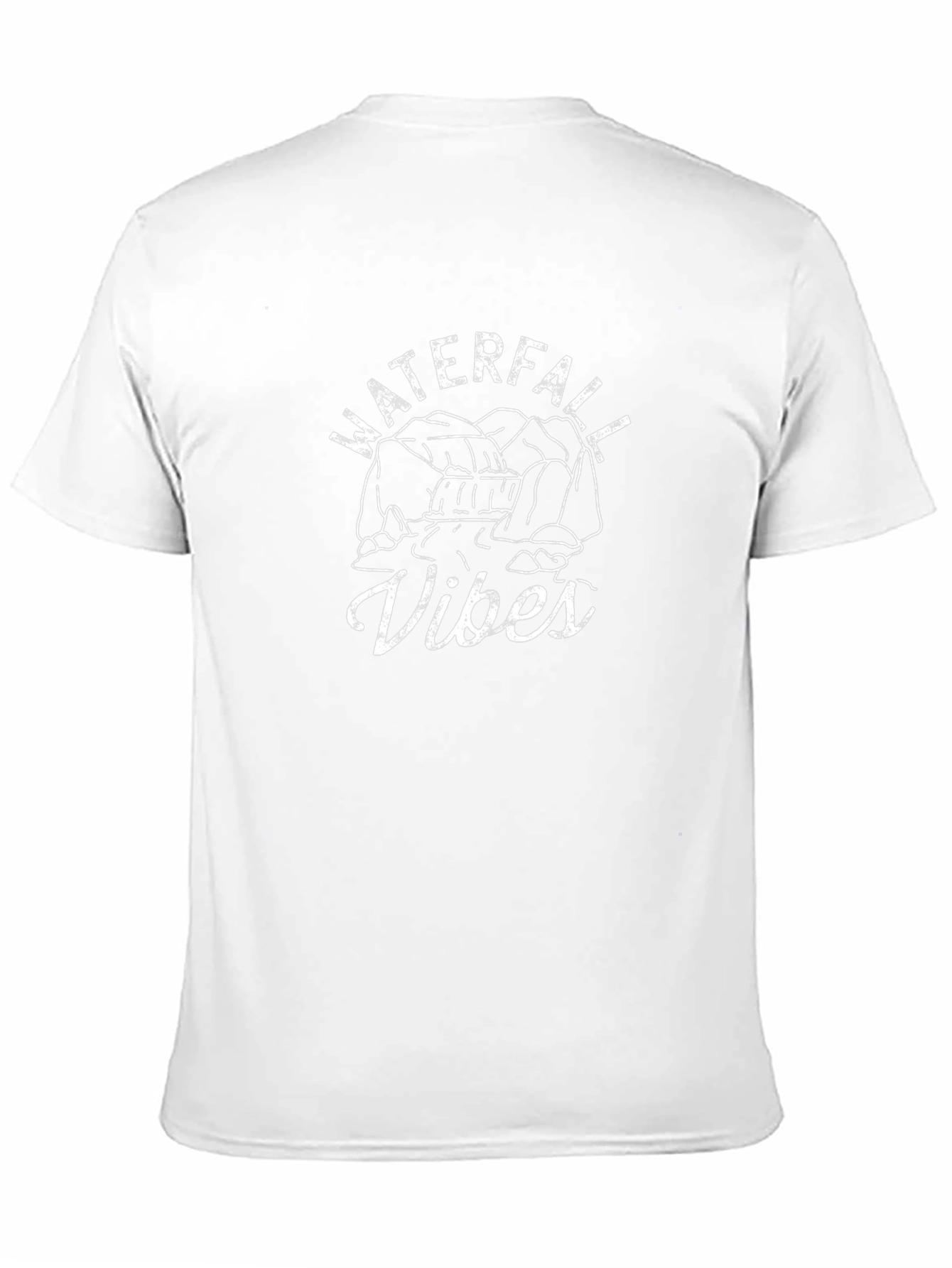Waterfall Vibes Graphic Tee - Black