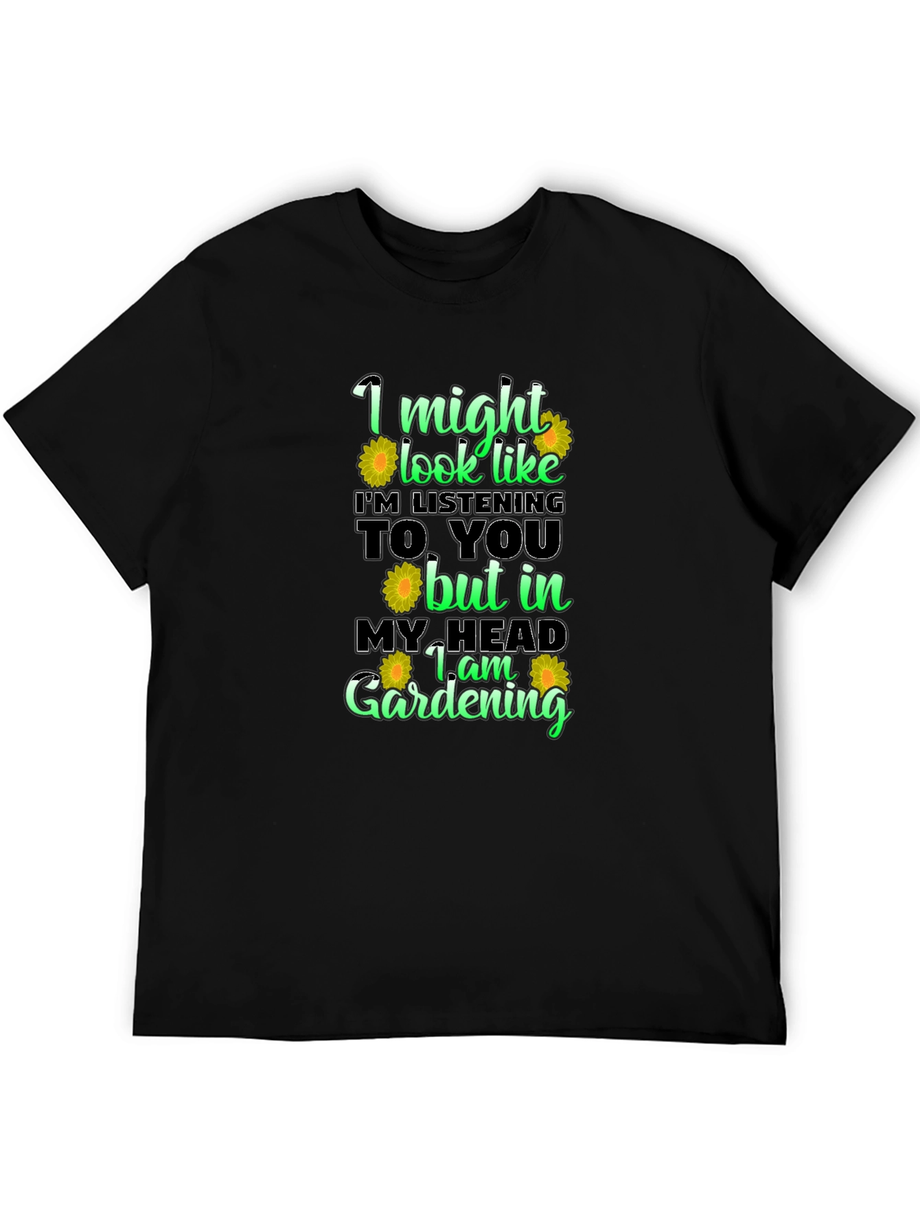 Gardening Mind T-Shirt Funny Gardener Tee