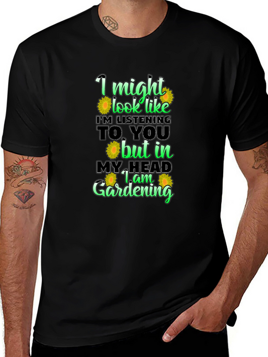 Gardening Mind T-Shirt Funny Gardener Tee
