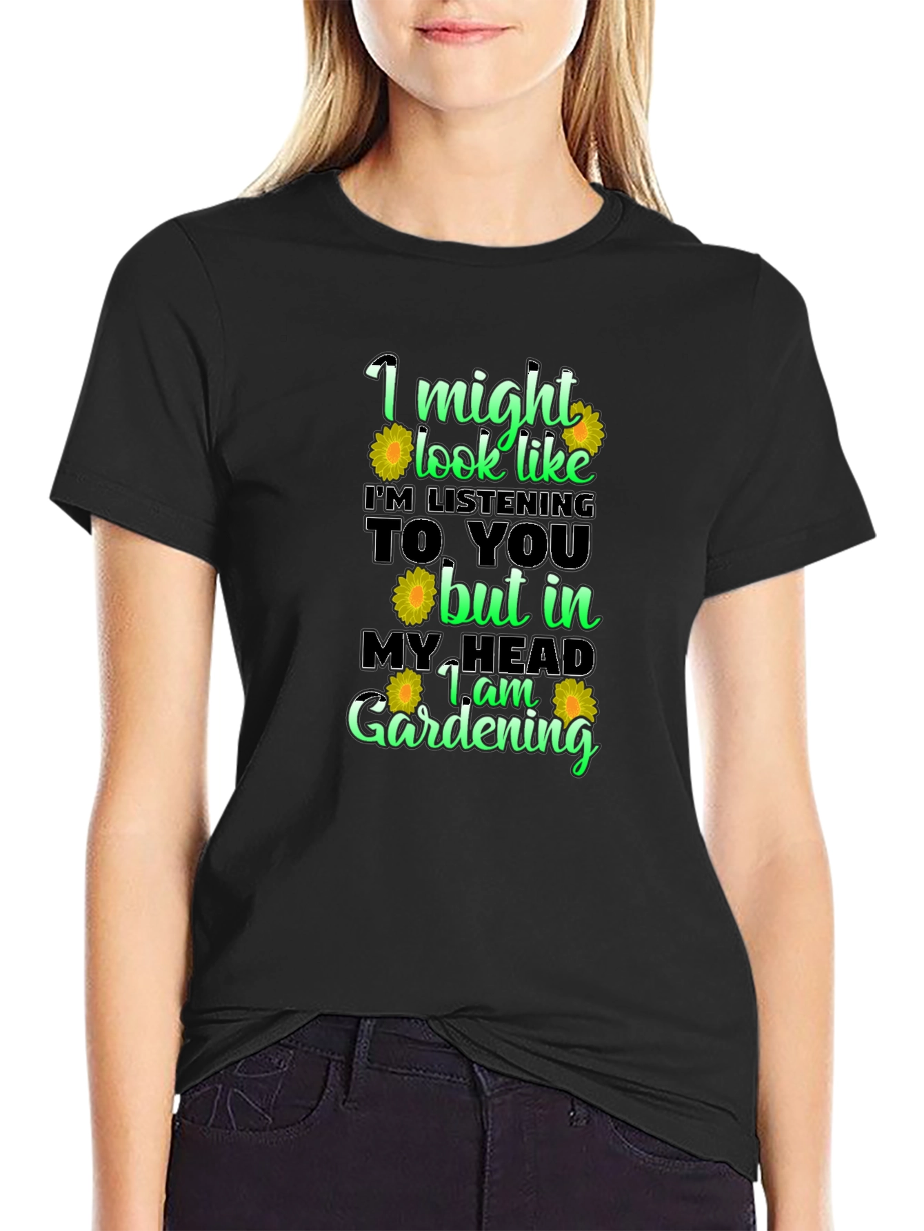 Gardening Mind T-Shirt Funny Gardener Tee