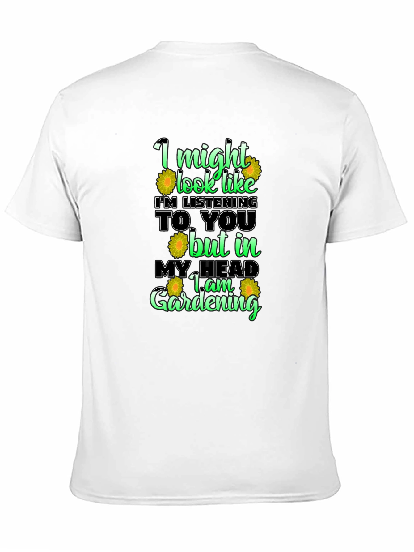 Gardening Mind T-Shirt Funny Gardener Tee