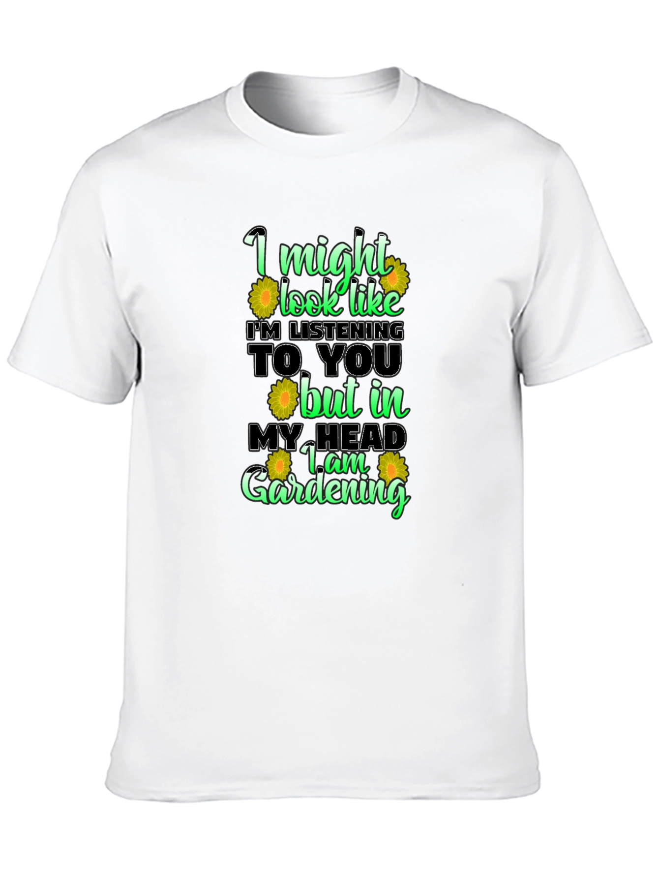 Gardening Mind T-Shirt Funny Gardener Tee