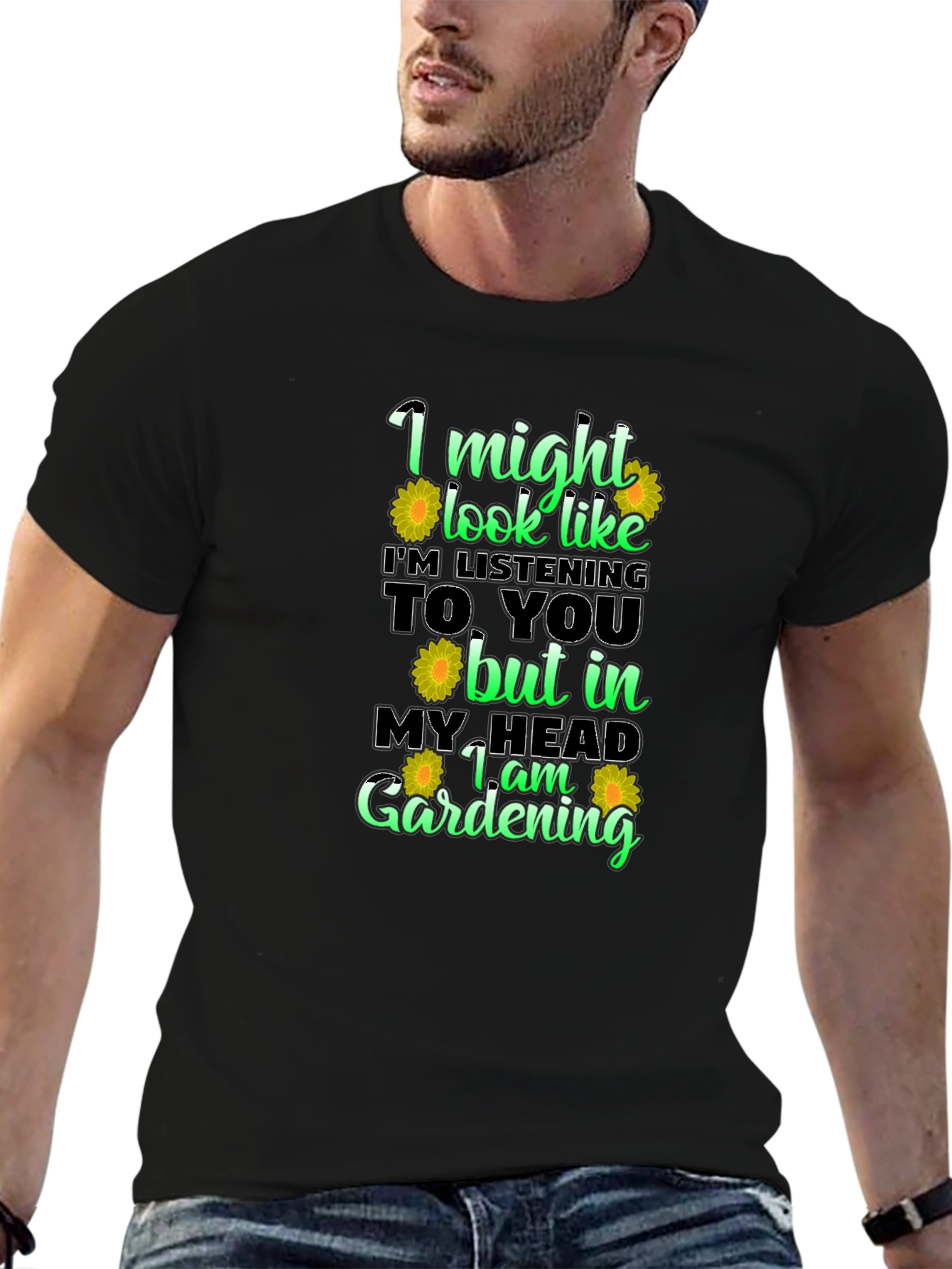 Gardening Mind T-Shirt Funny Gardener Tee