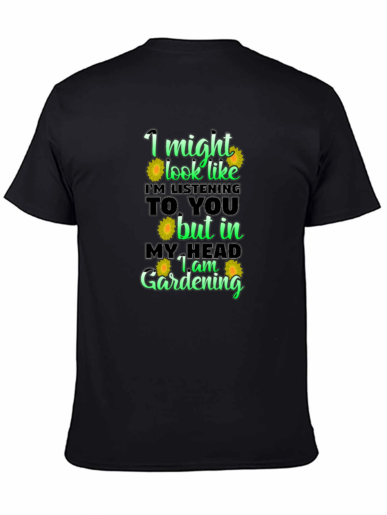 Gardening Mind T-Shirt Funny Gardener Tee