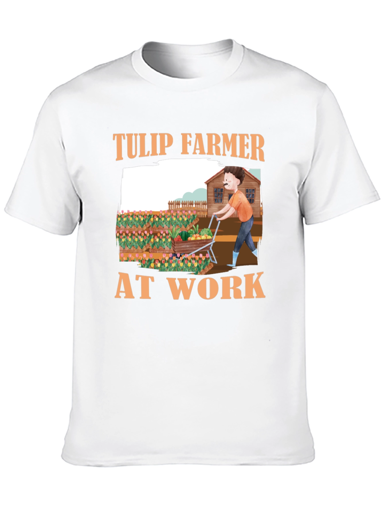 Tulip Farmer at Work T-Shirt