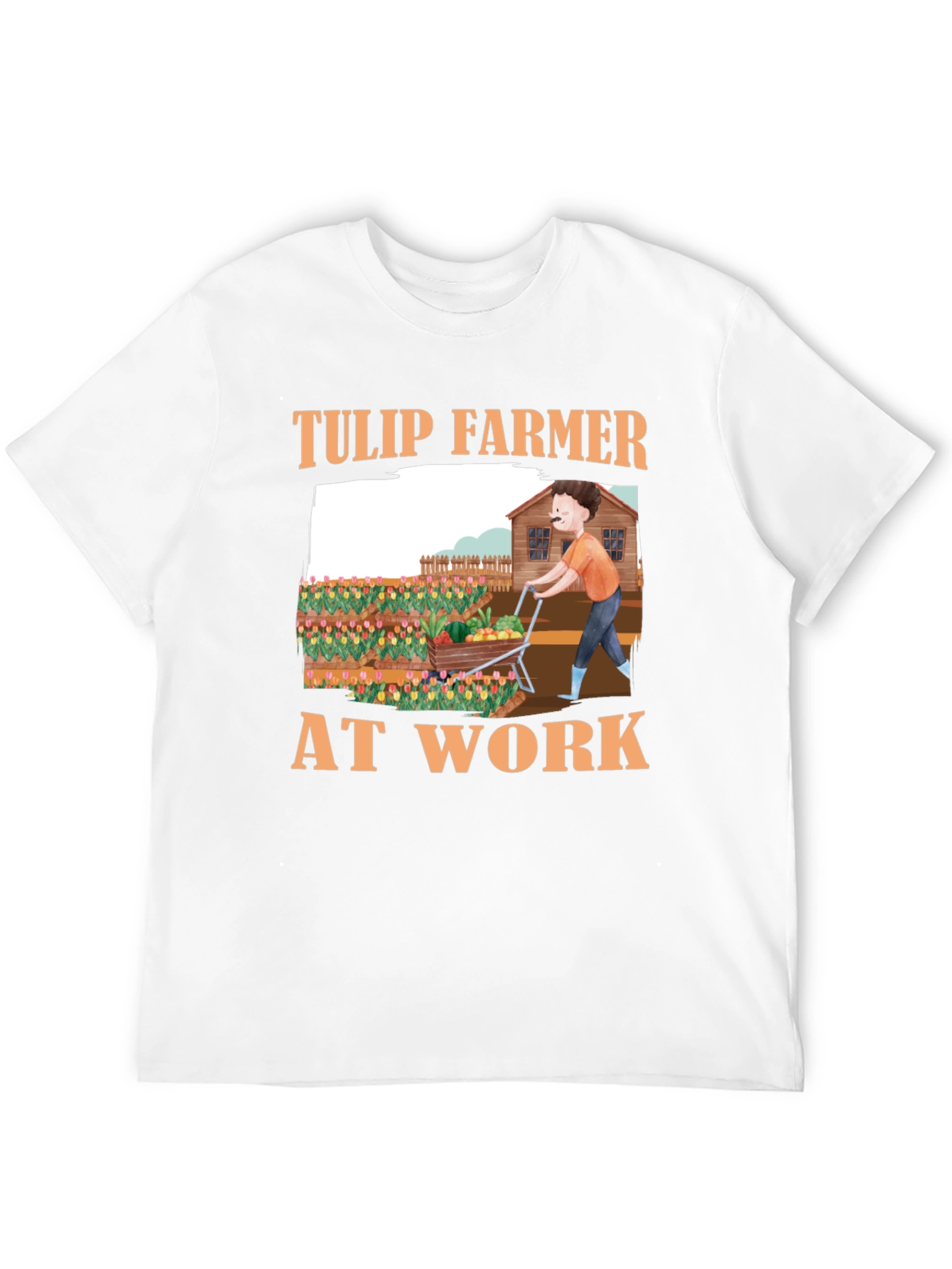 Tulip Farmer at Work T-Shirt