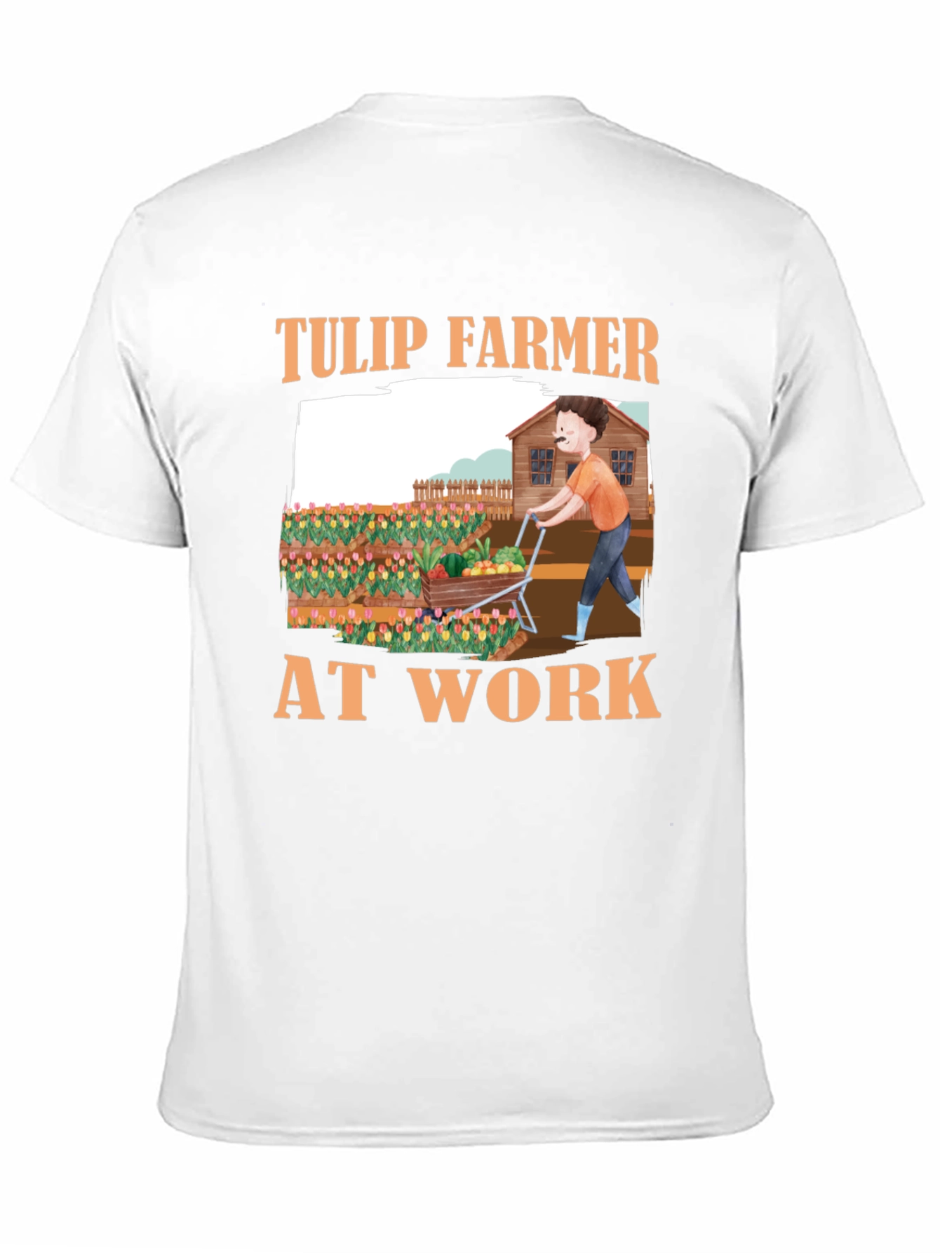 Tulip Farmer at Work T-Shirt