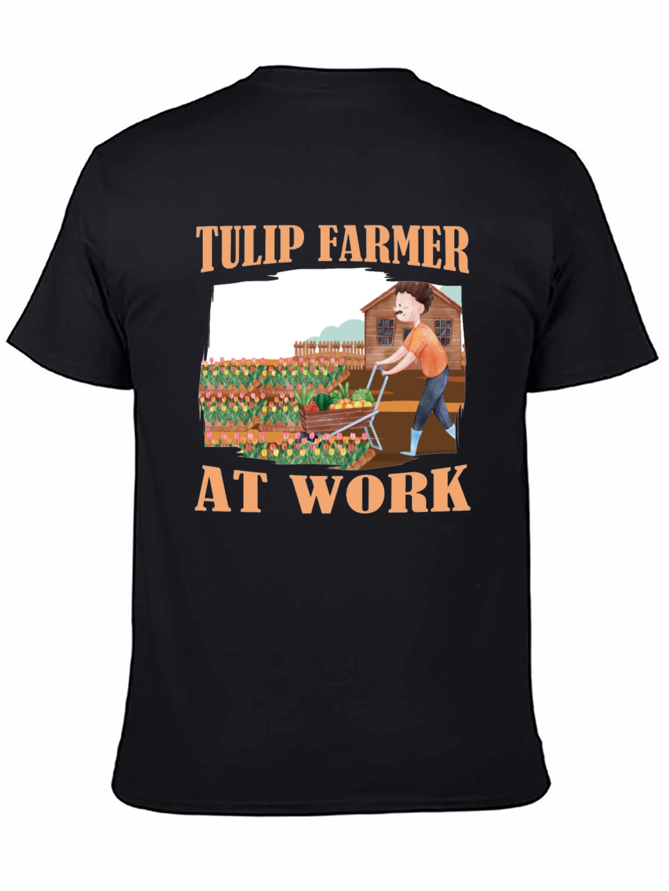 Tulip Farmer at Work T-Shirt