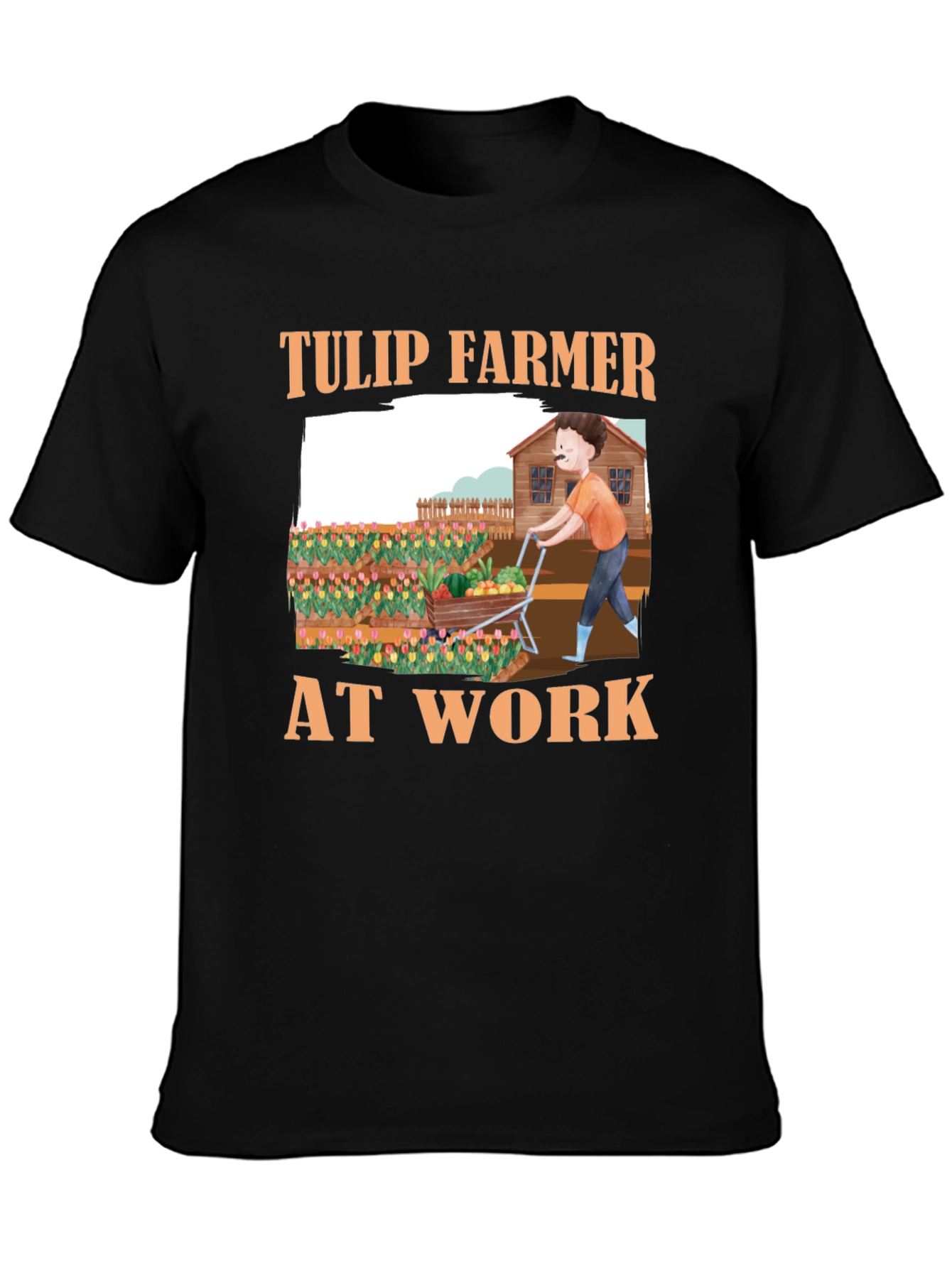 Tulip Farmer at Work T-Shirt