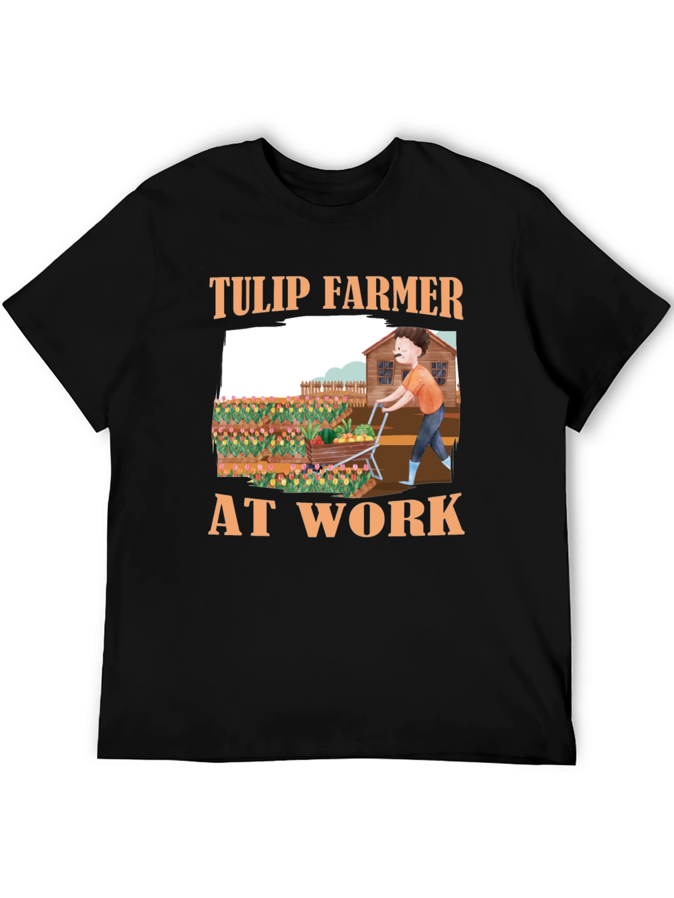 Tulip Farmer at Work T-Shirt