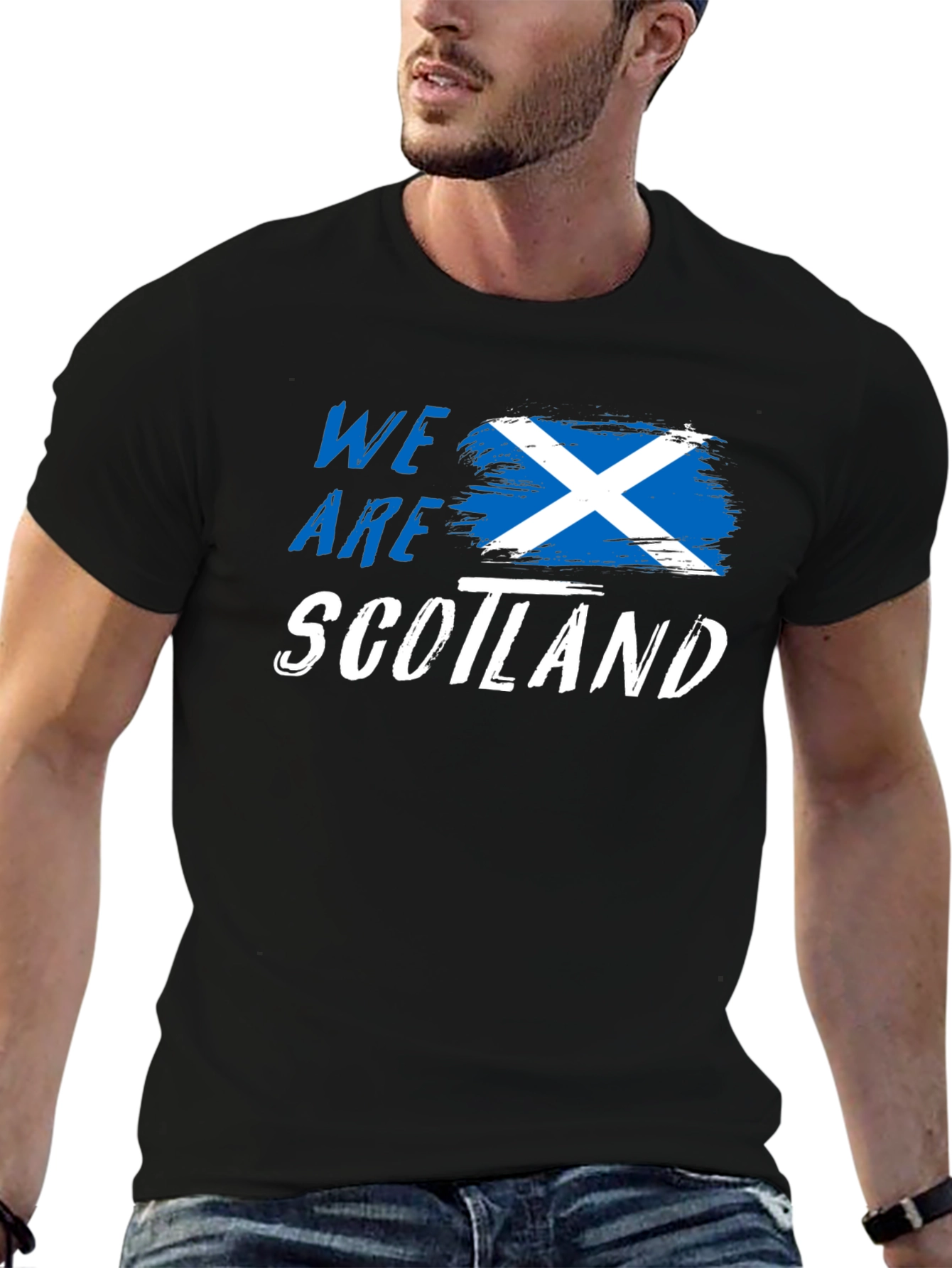 We Are Scotland T-Shirt | Scottish Flag Tee