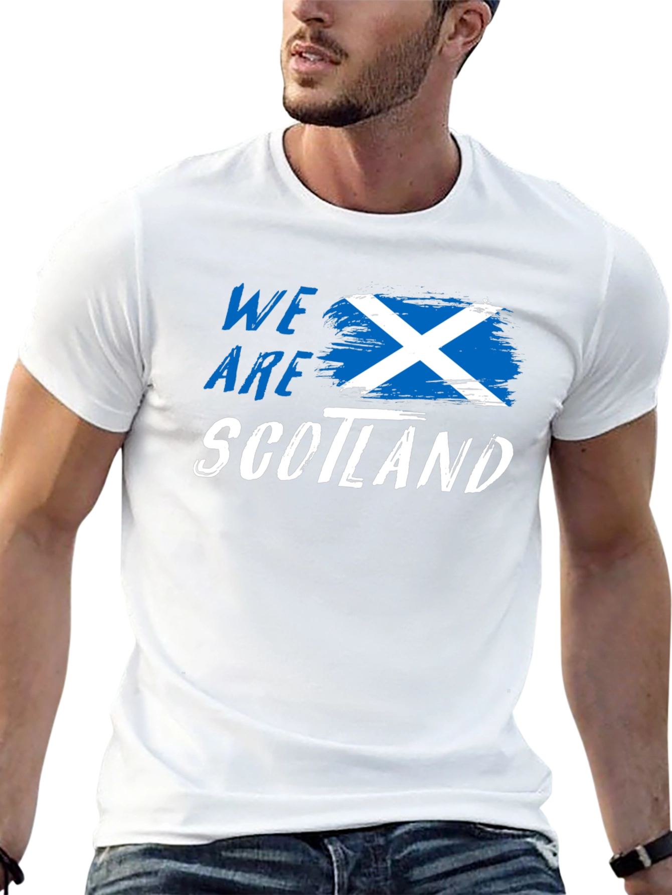 We Are Scotland T-Shirt | Scottish Flag Tee