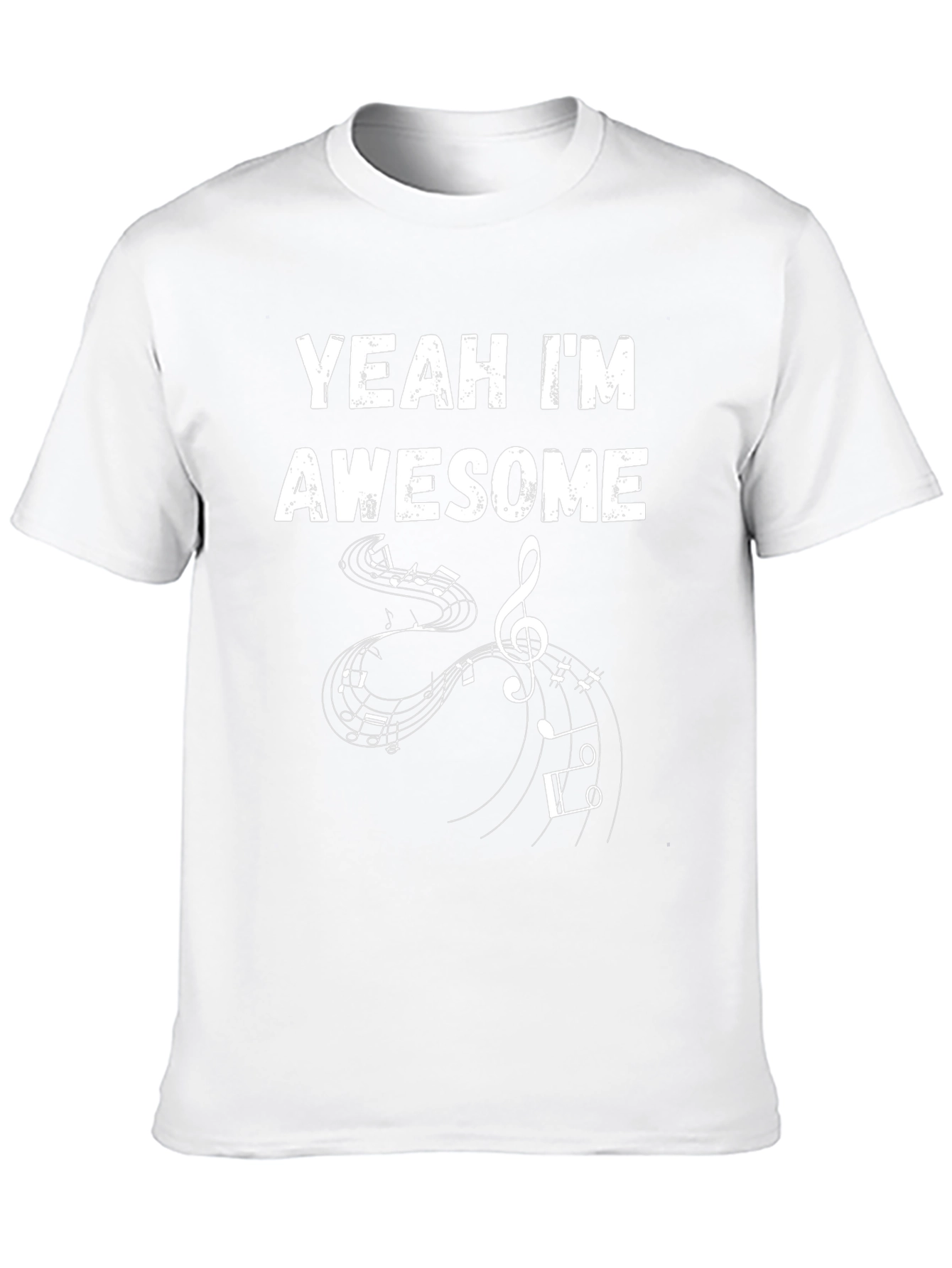 Awesome Music Lover T-Shirt - Black