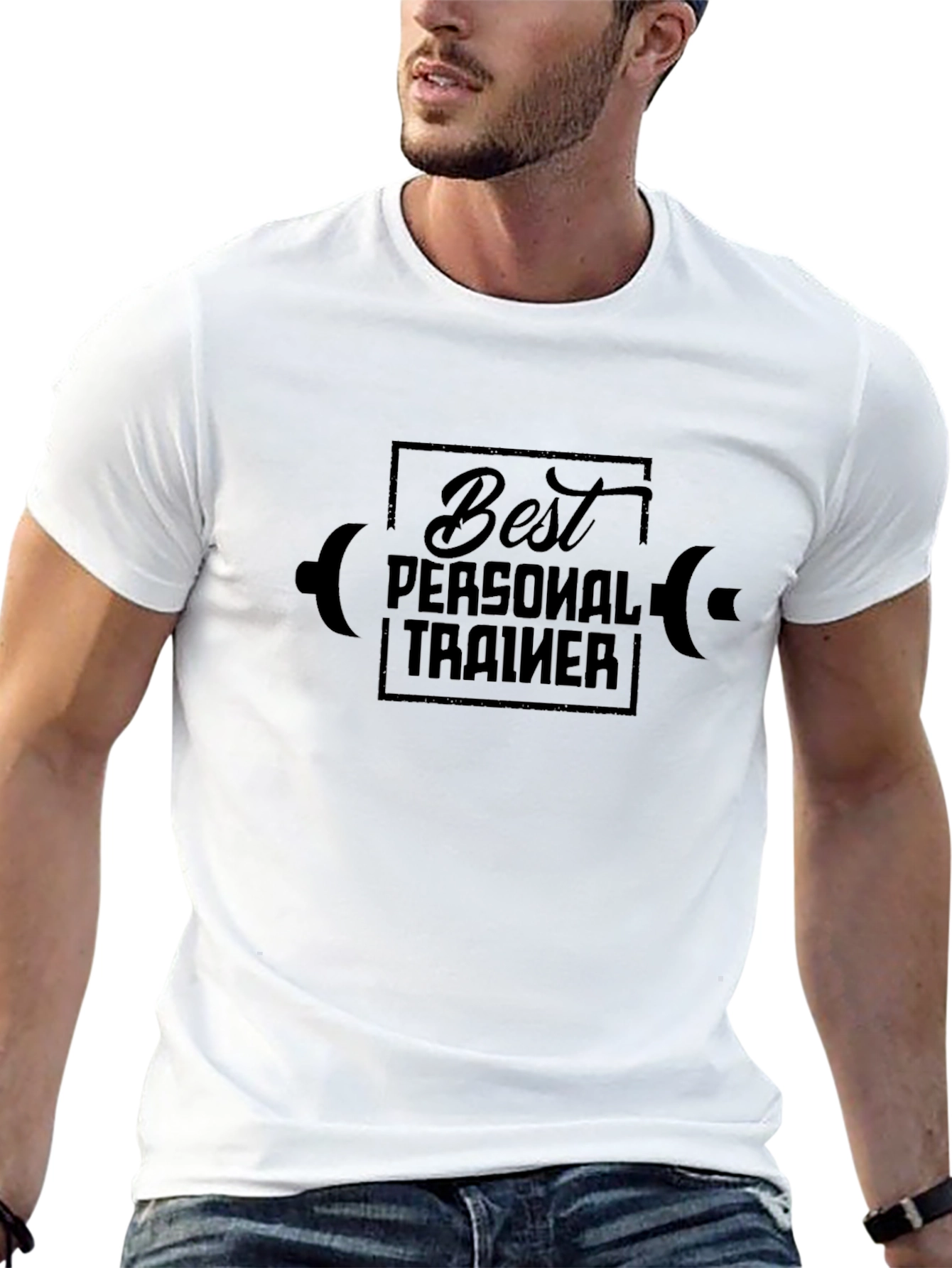 Best Personal Trainer Graphic Tee - Black
