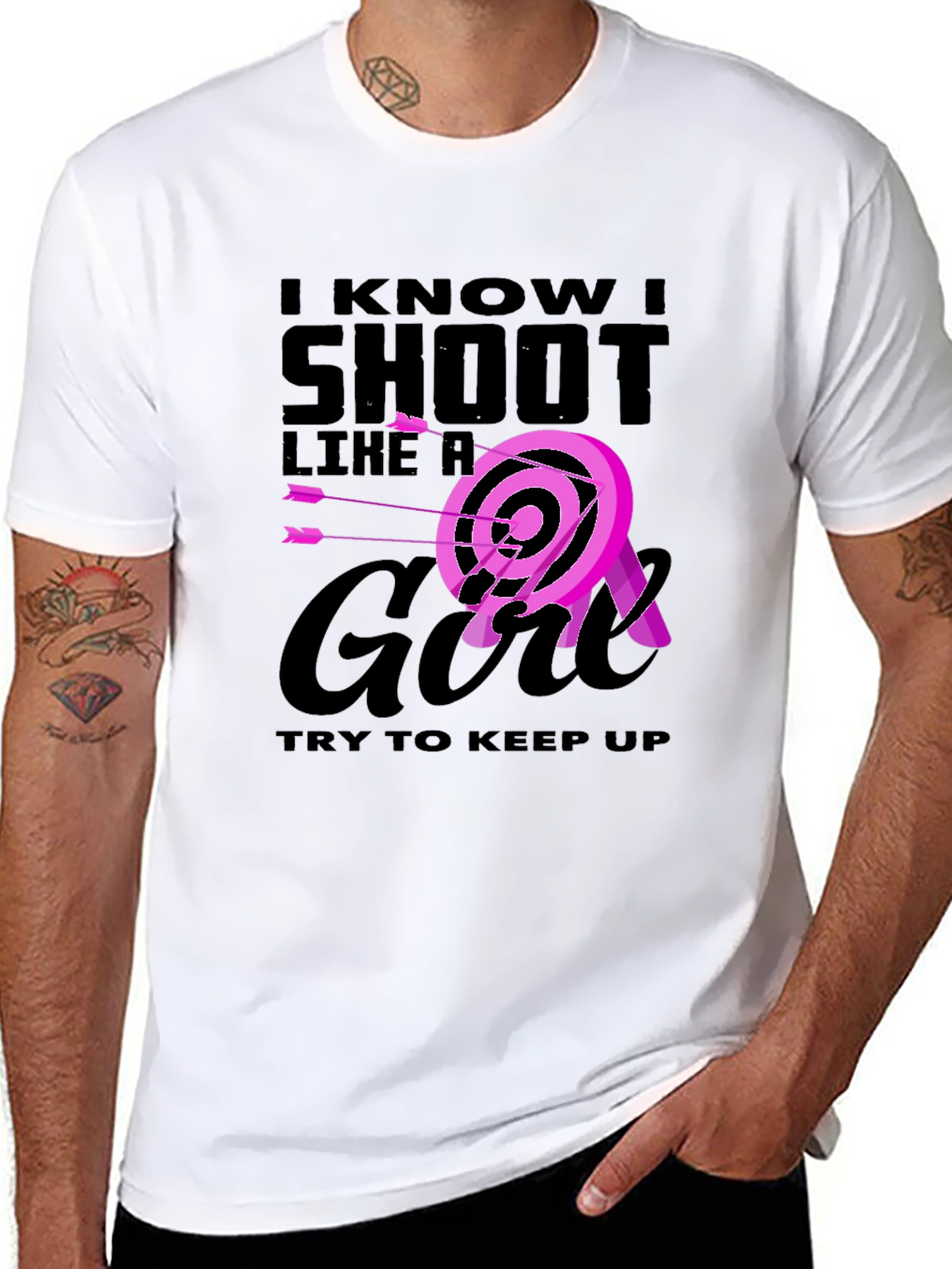 I Shoot Like A Girl T-Shirt