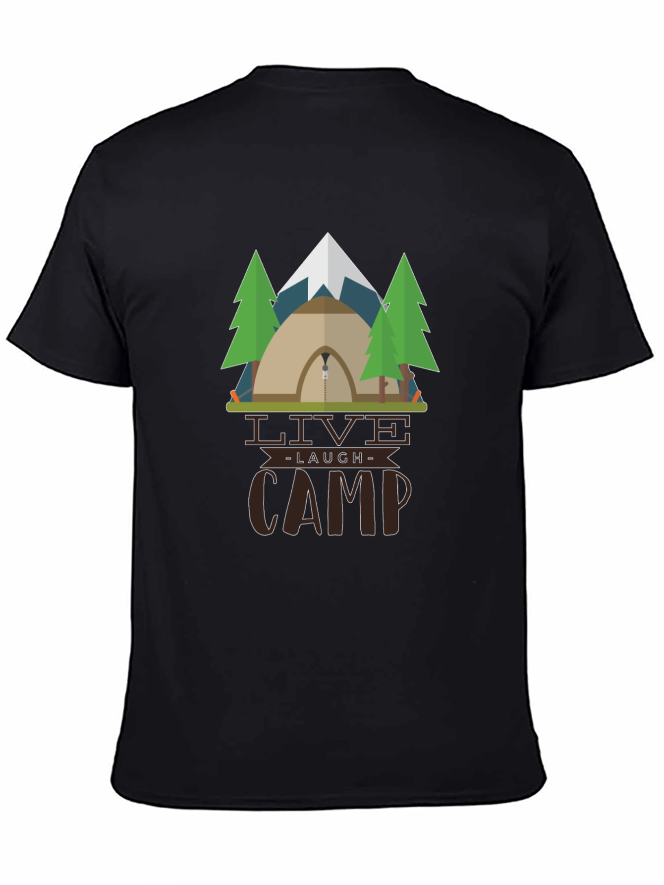 Live Laugh Camp Graphic T-Shirt