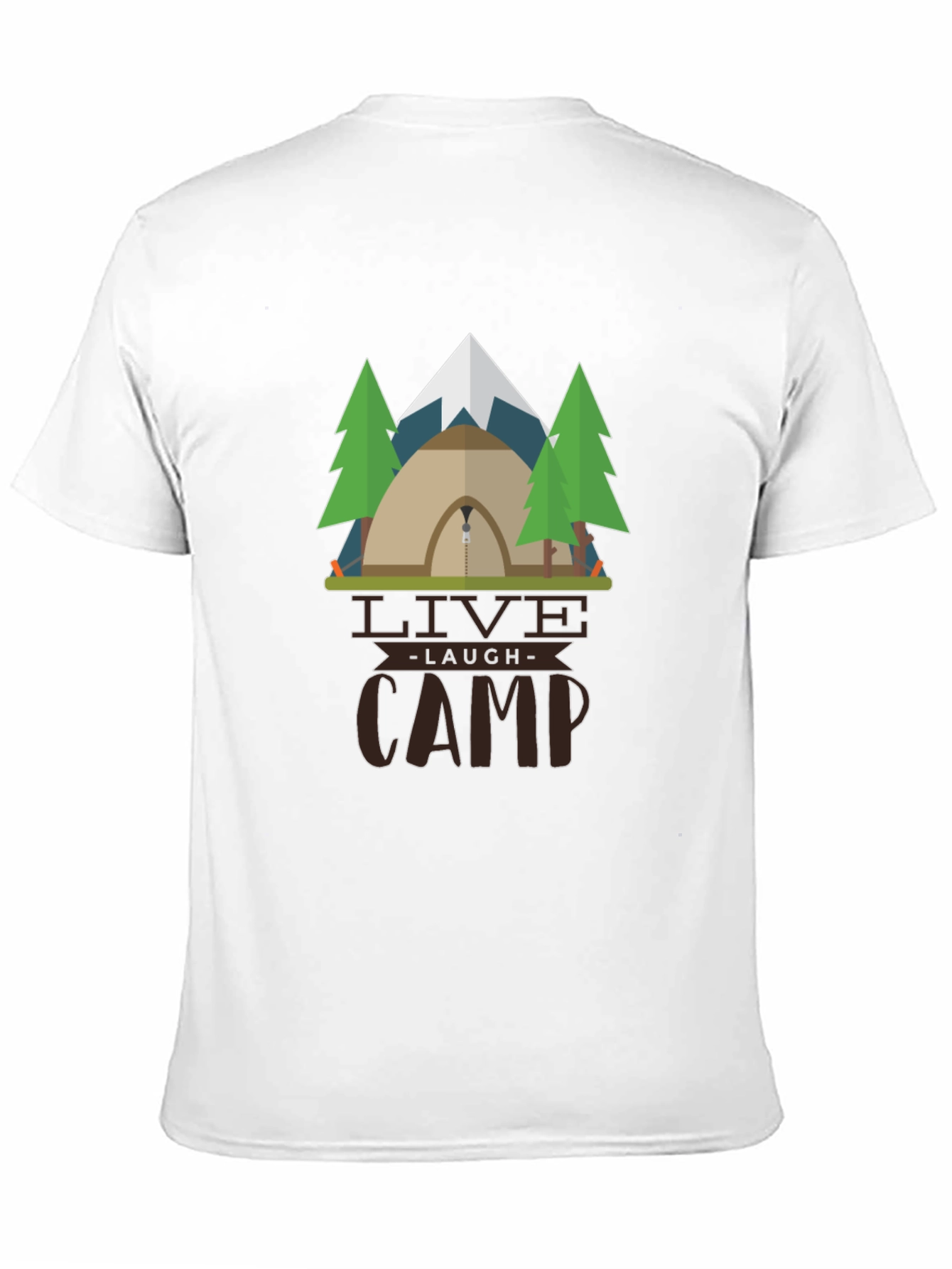 Live Laugh Camp Graphic T-Shirt