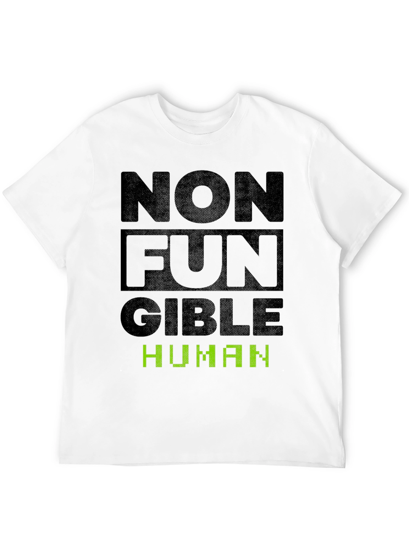 Non-Fungible Human Graphic Tee - Black