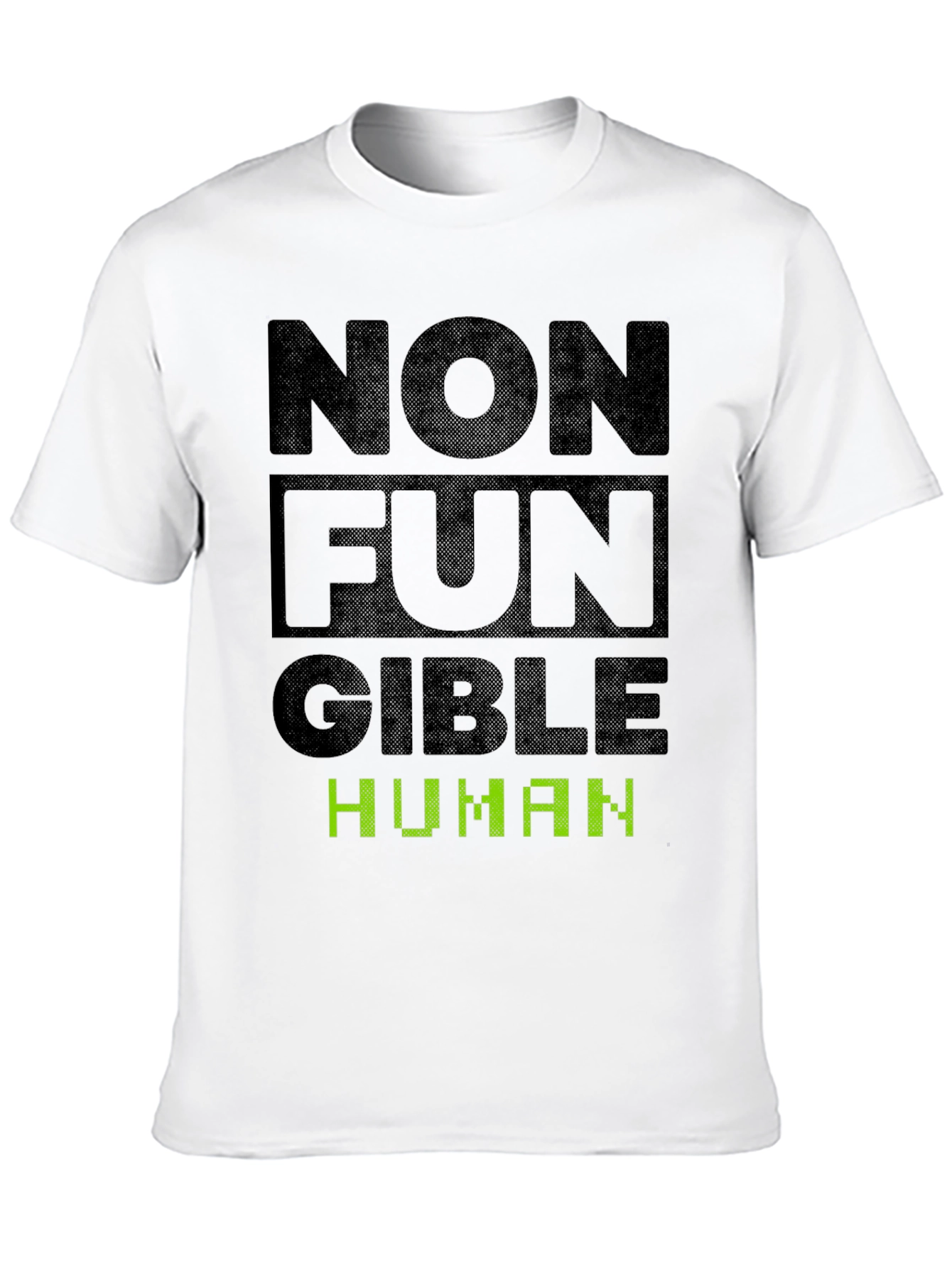 Non-Fungible Human Graphic Tee - Black