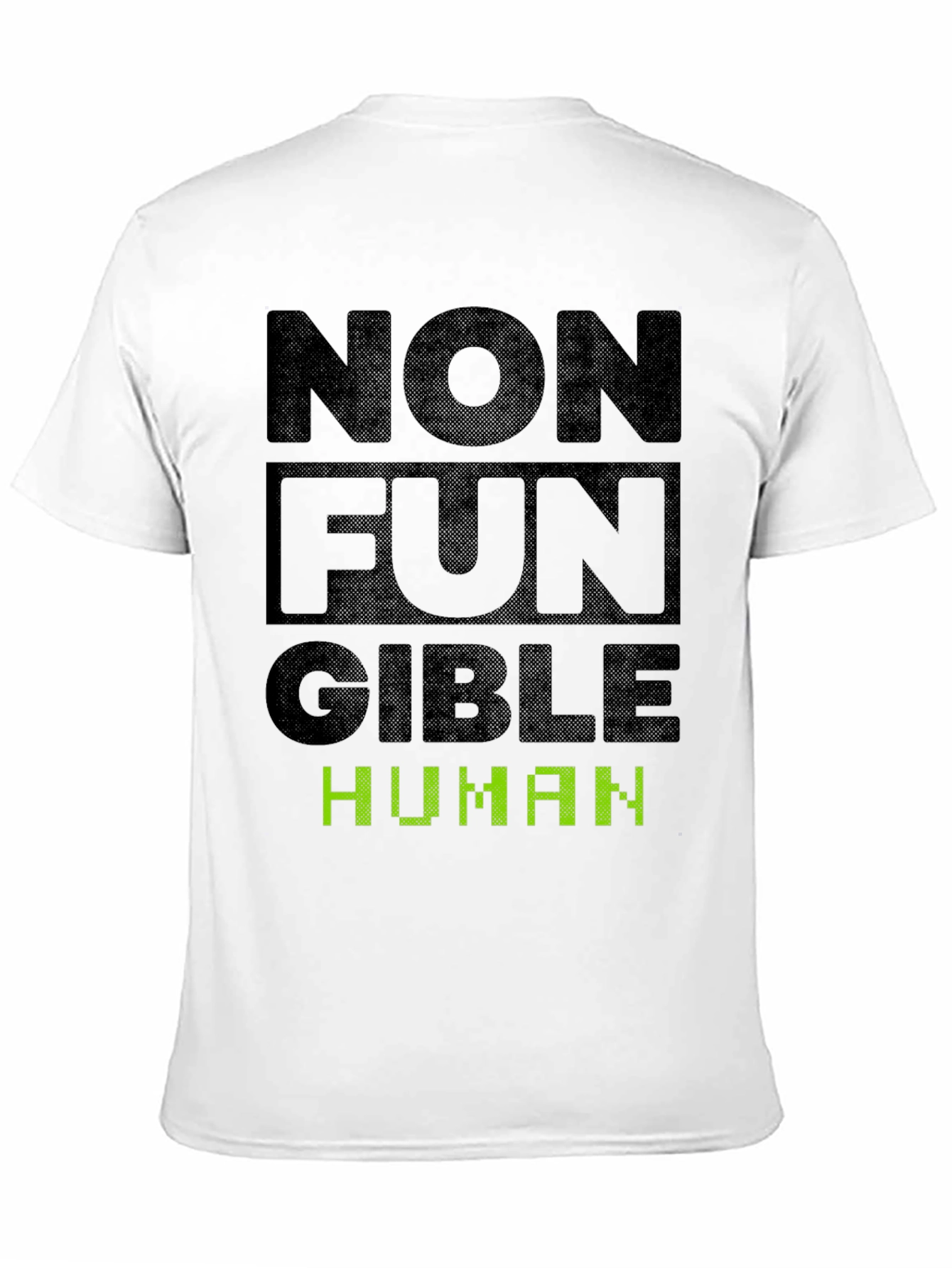 Non-Fungible Human Graphic Tee - Black