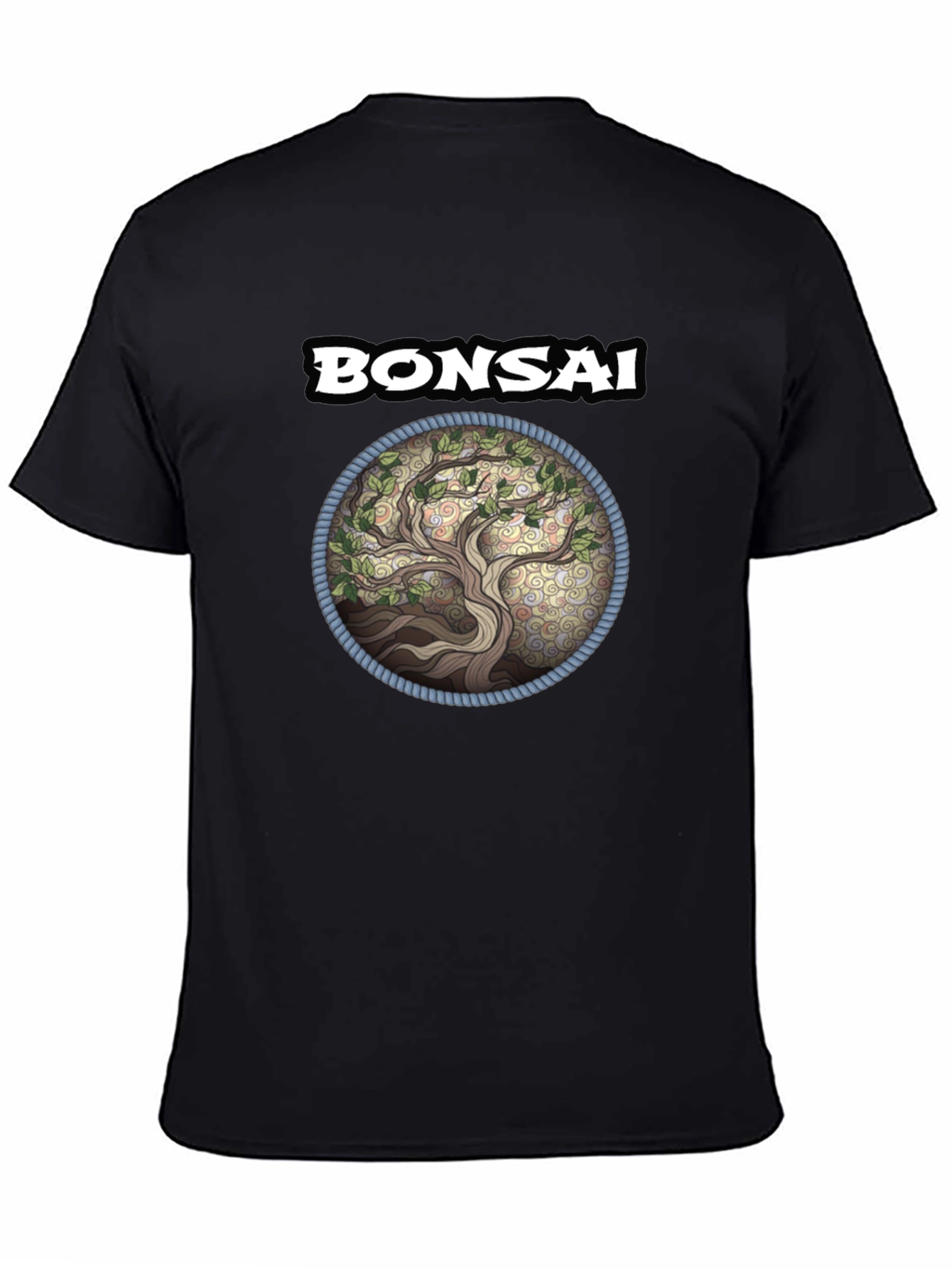 Bonsai Tree Graphic T-Shirt - Nature Inspired Design