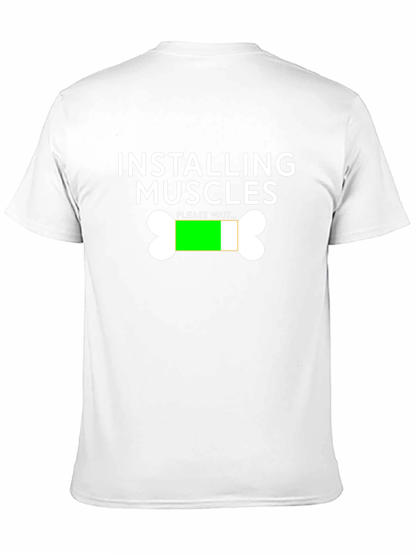 Installing Muscles Funny Workout T-Shirt